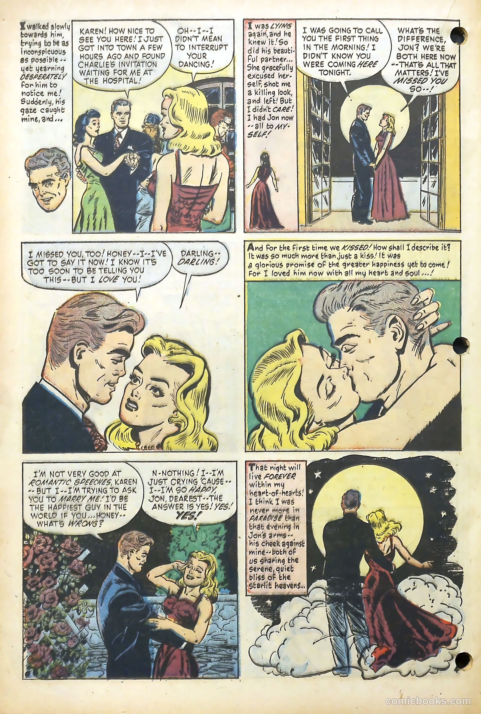 Love Illustrated #37 (1956) — page 25 of 37