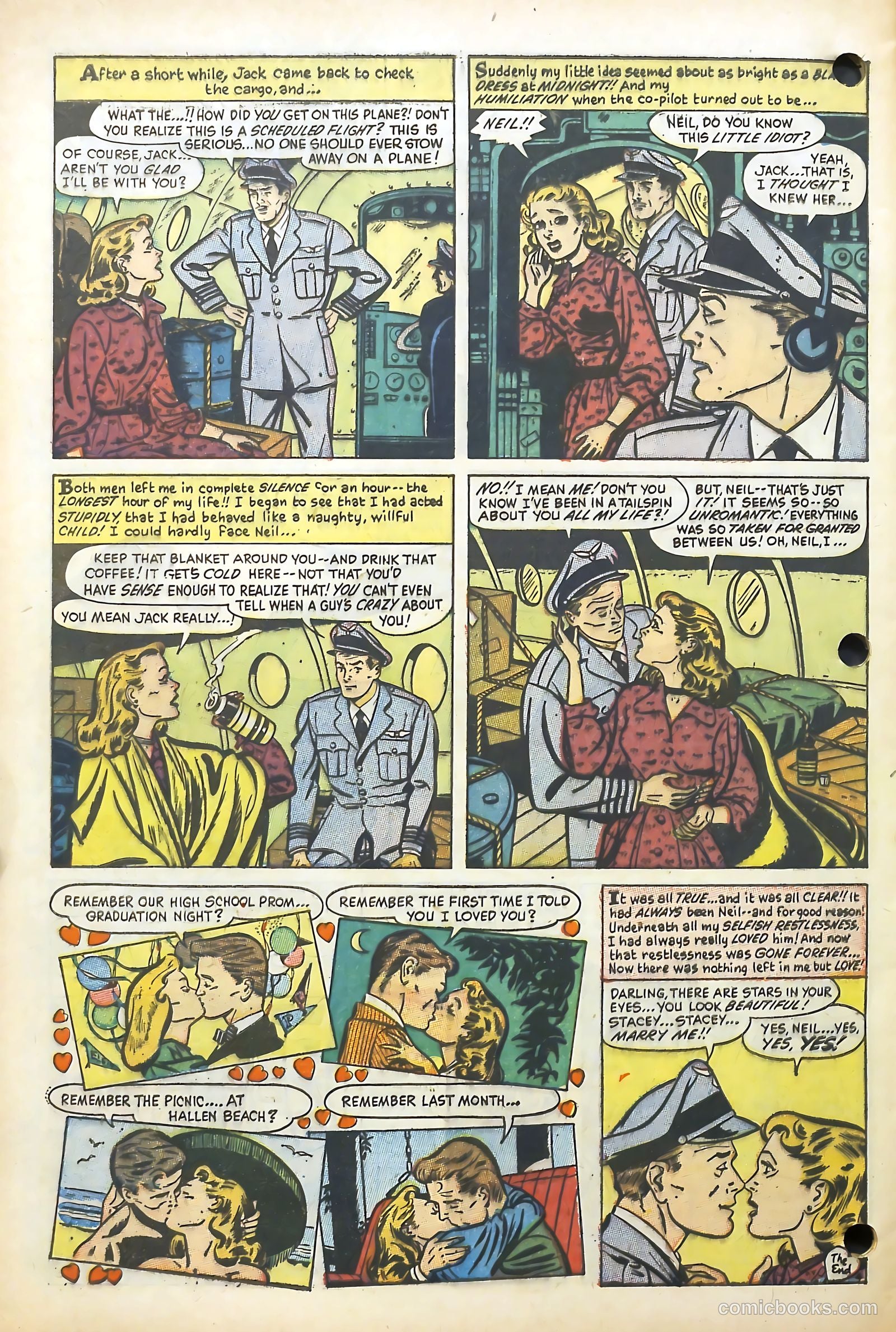 Love Illustrated #37 (1956) — page 33 of 37