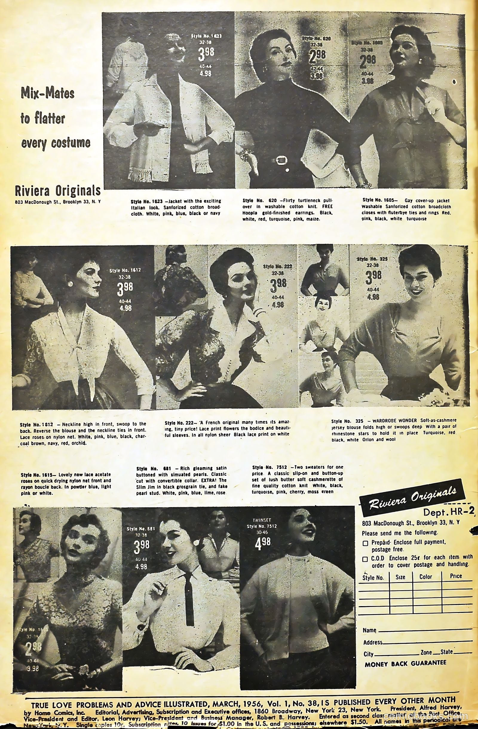 Love Illustrated #38 (1954) — page 2 of 36