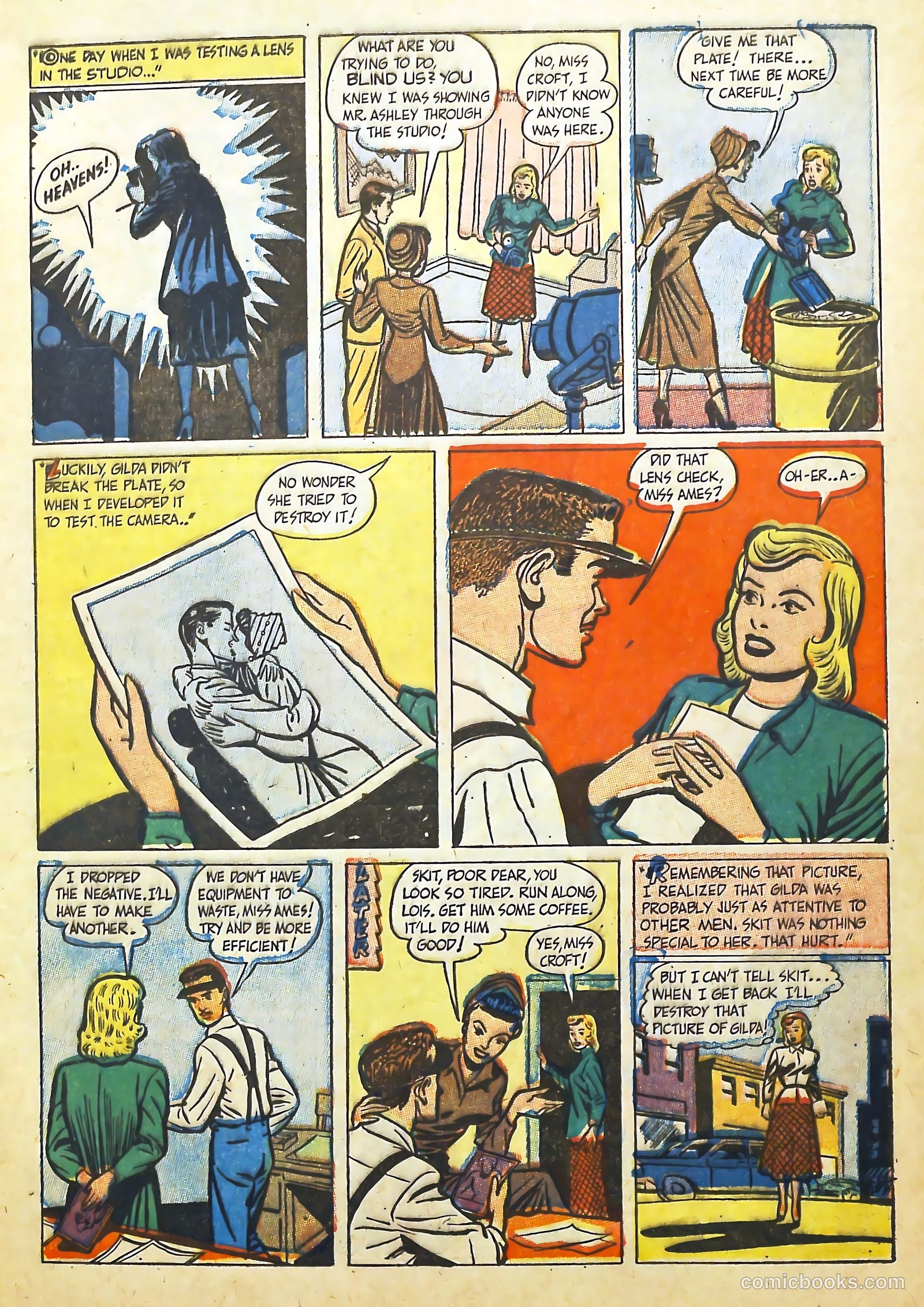 Love Illustrated #38 (1954) — page 9 of 36