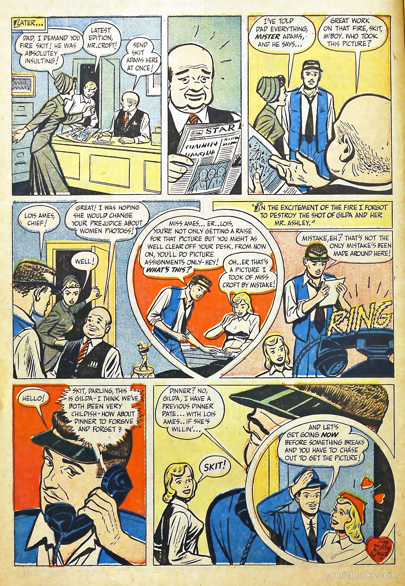 Love Illustrated #38 (1954) — page 10 of 36