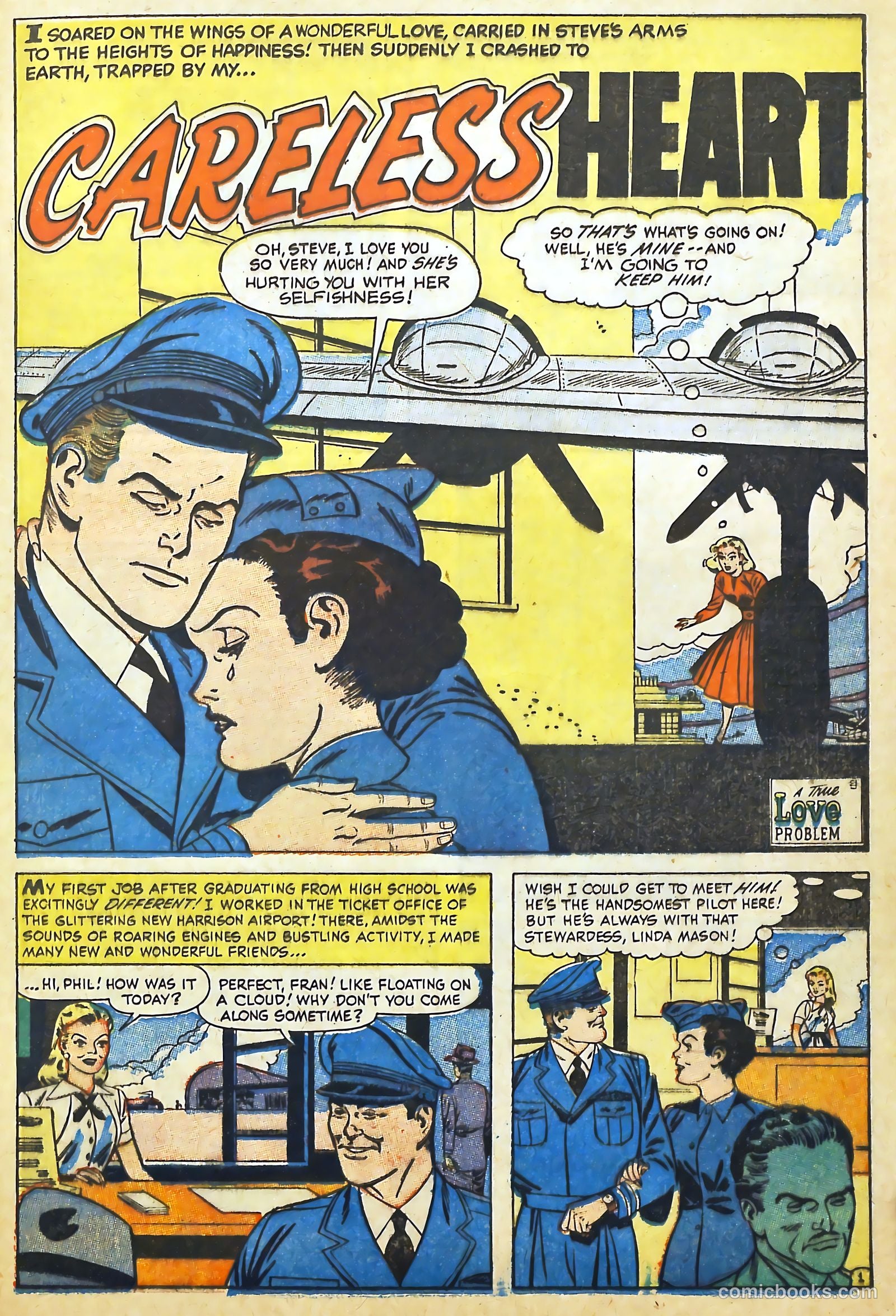 Love Illustrated #38 (1954) — page 21 of 36