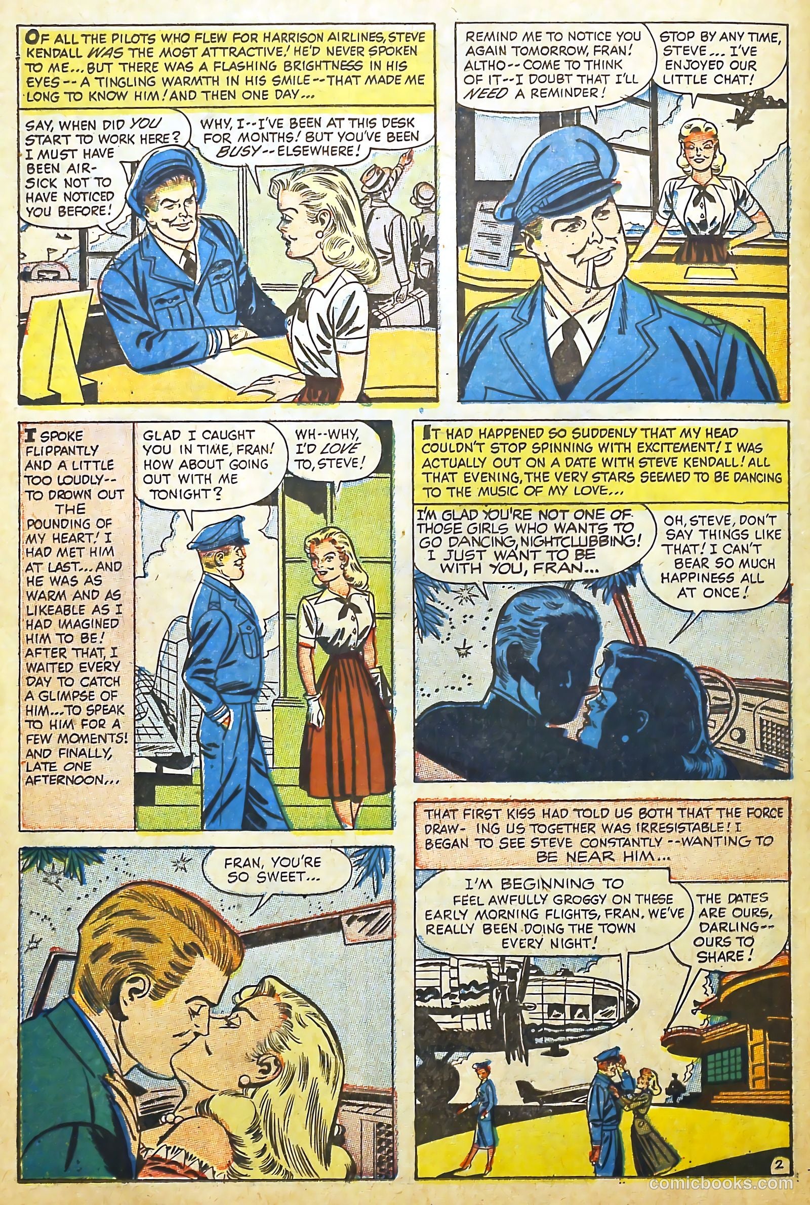 Love Illustrated #38 (1954) — page 22 of 36