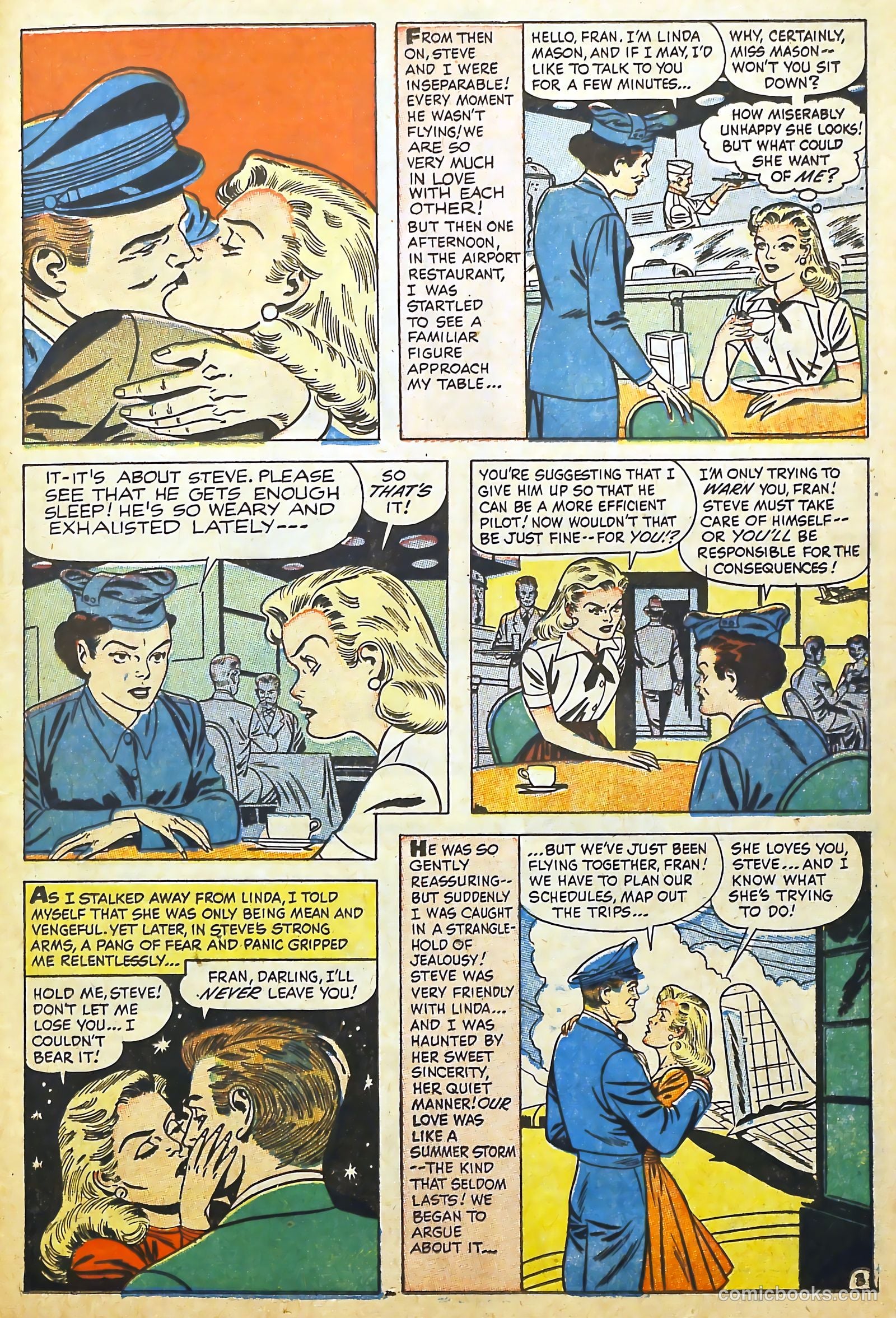 Love Illustrated #38 (1954) — page 23 of 36