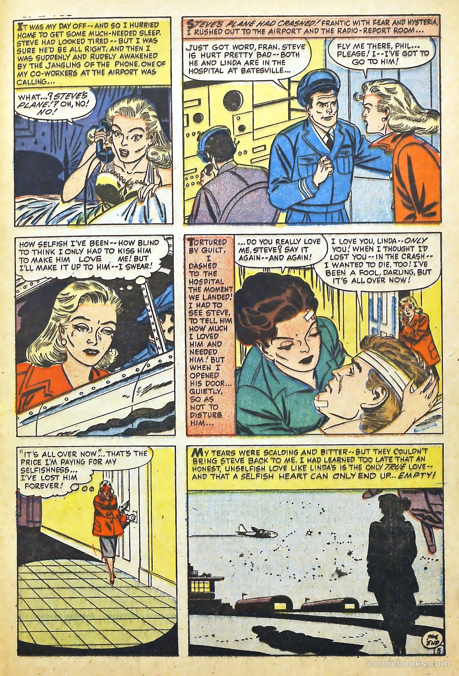 Love Illustrated #38 (1954) — page 25 of 36