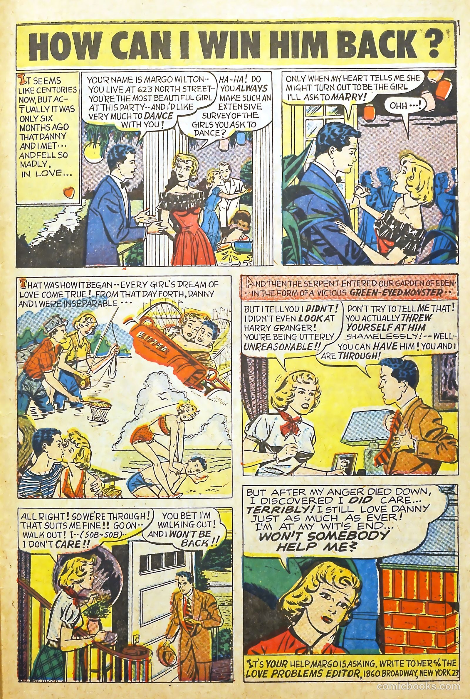 Love Illustrated #38 (1954) — page 27 of 36