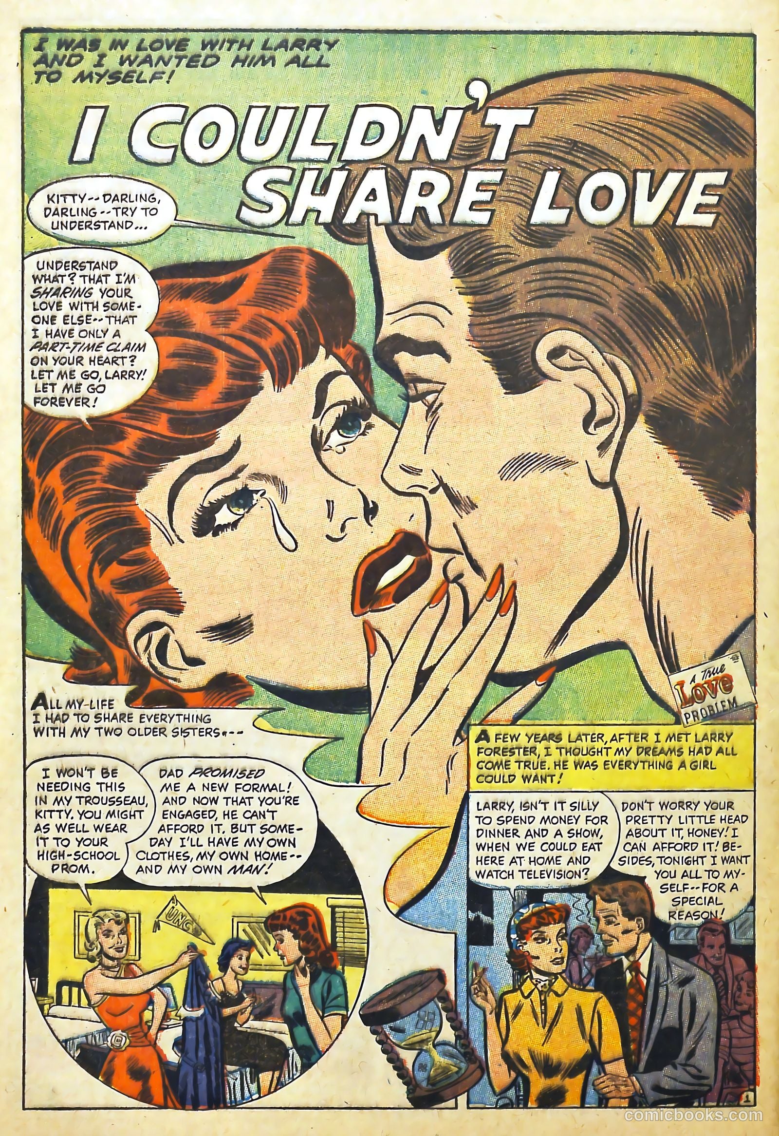 Love Illustrated #38 (1954) — page 28 of 36