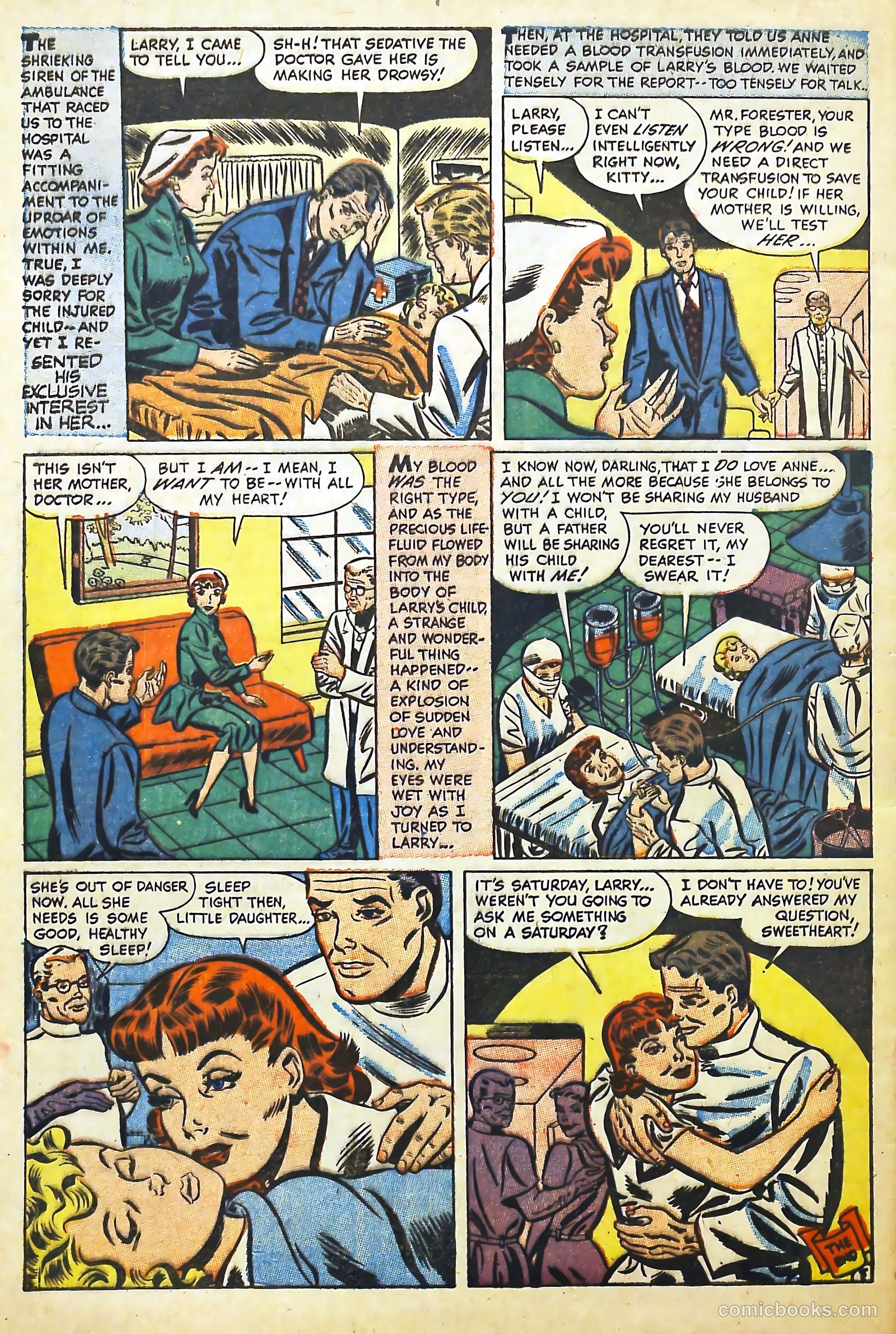 Love Illustrated #38 (1954) — page 32 of 36
