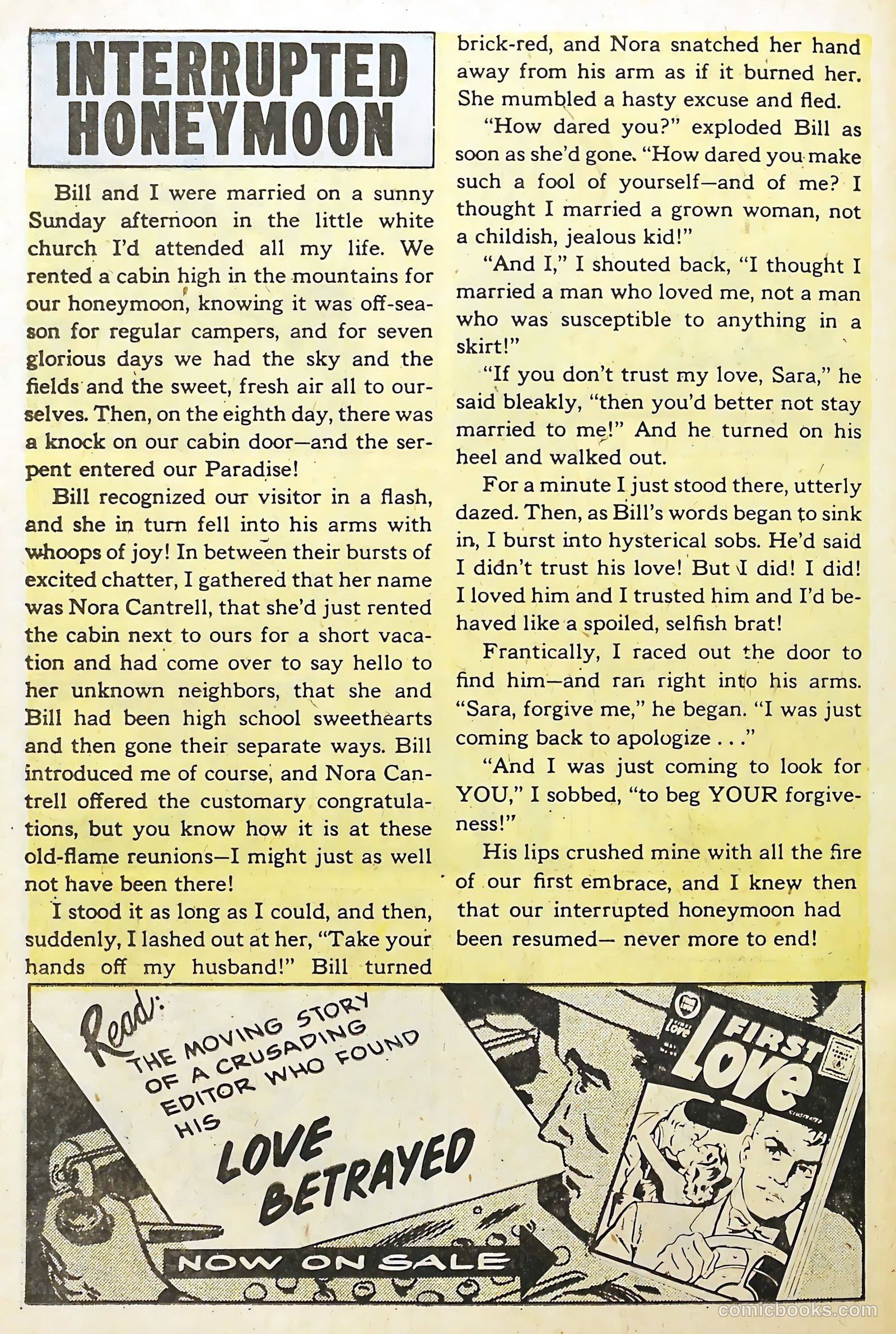 Love Illustrated #39 (1956) — page 28 of 38