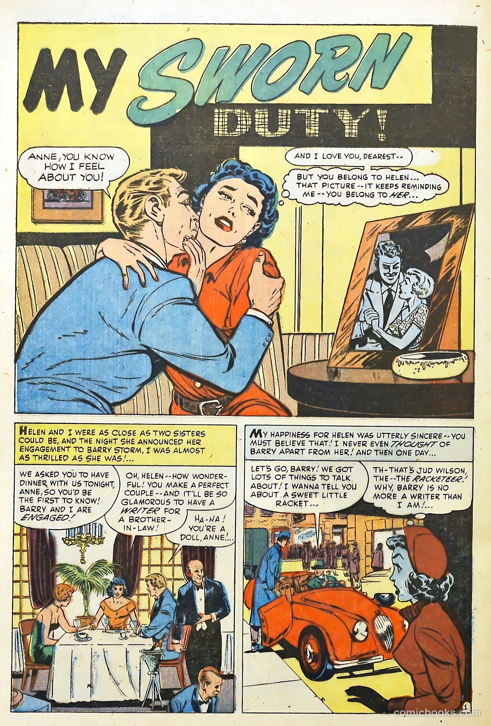 Love Illustrated #39 (1956) — page 30 of 38