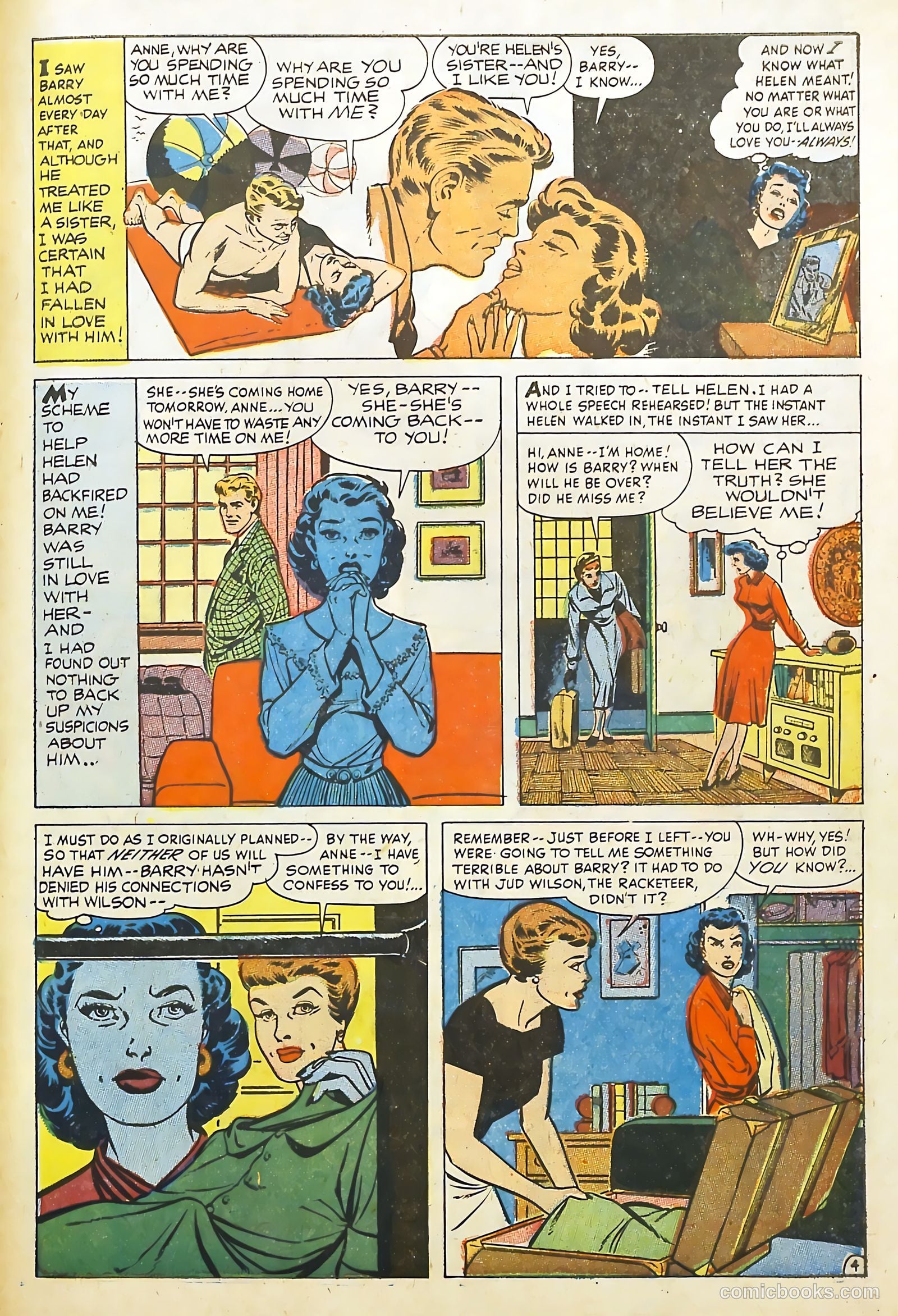 Love Illustrated #39 (1956) — page 33 of 38