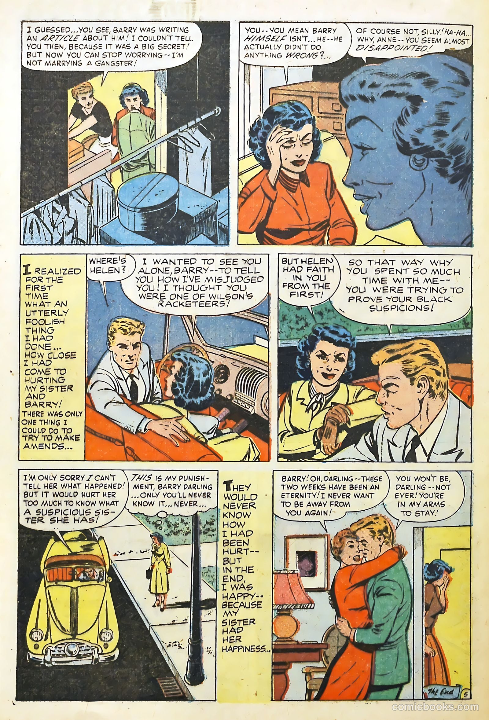 Love Illustrated #39 (1956) — page 34 of 38