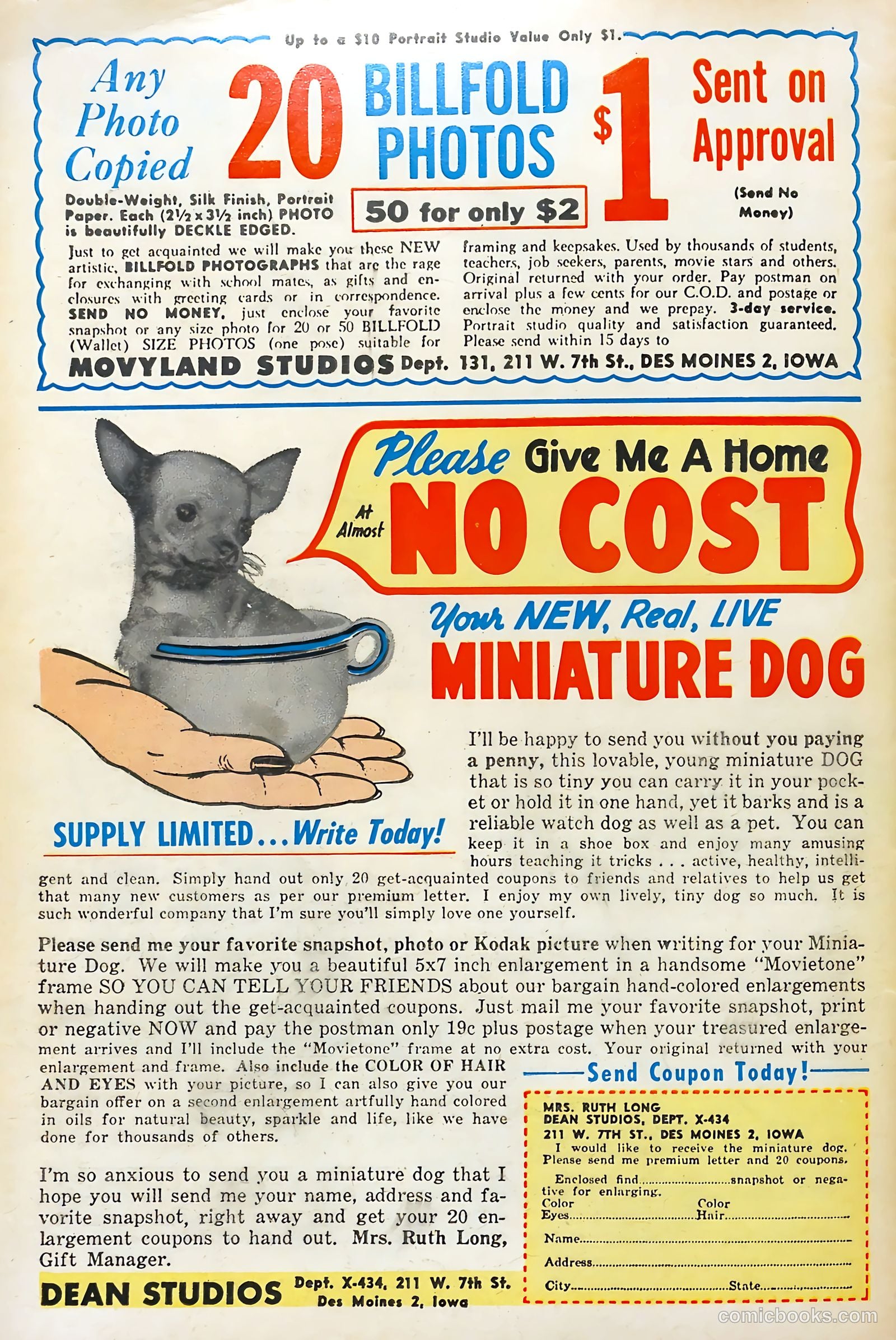 Love Illustrated #39 (1956) — page 38 of 38