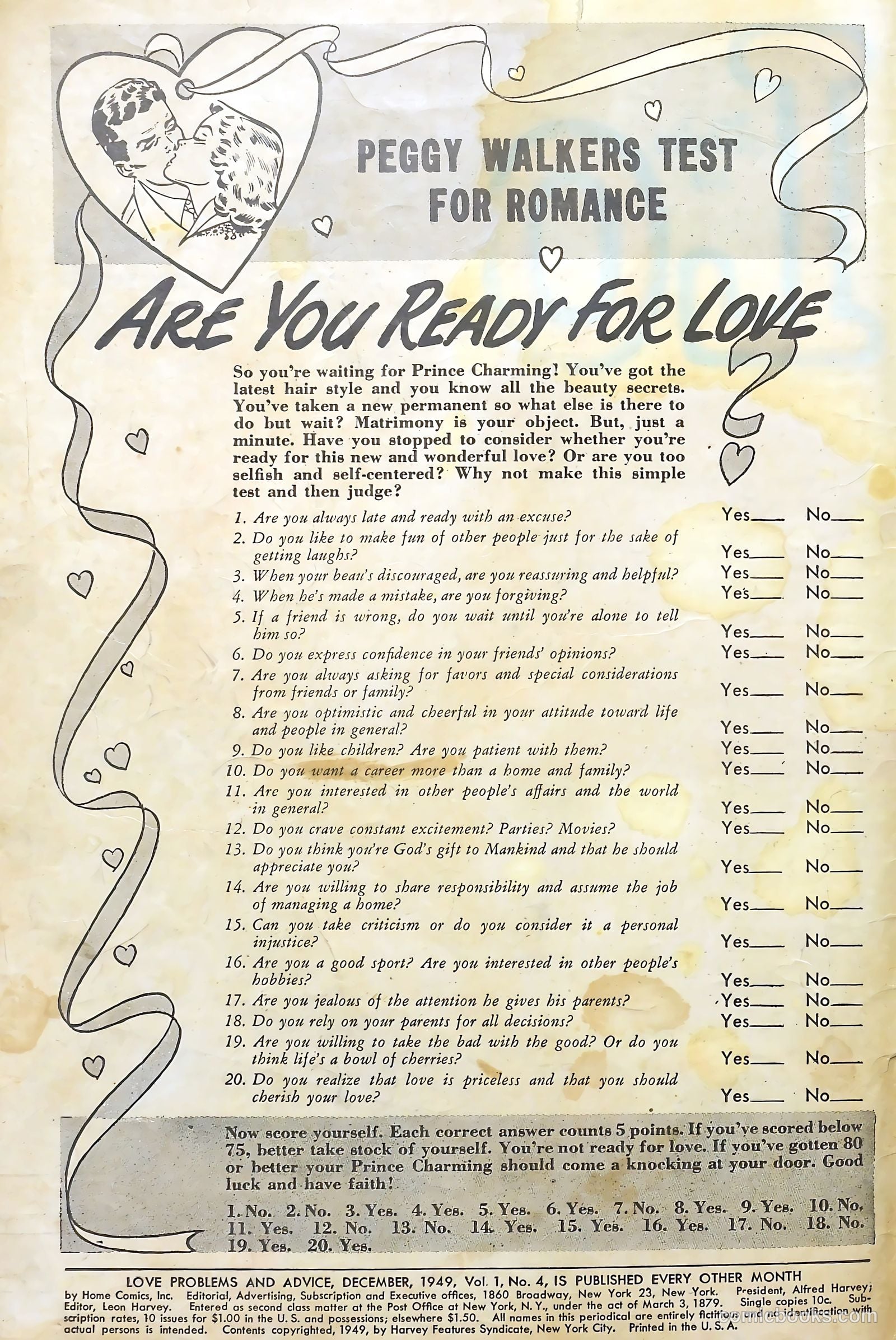 Love Illustrated #4 (1949) — page 2 of 36