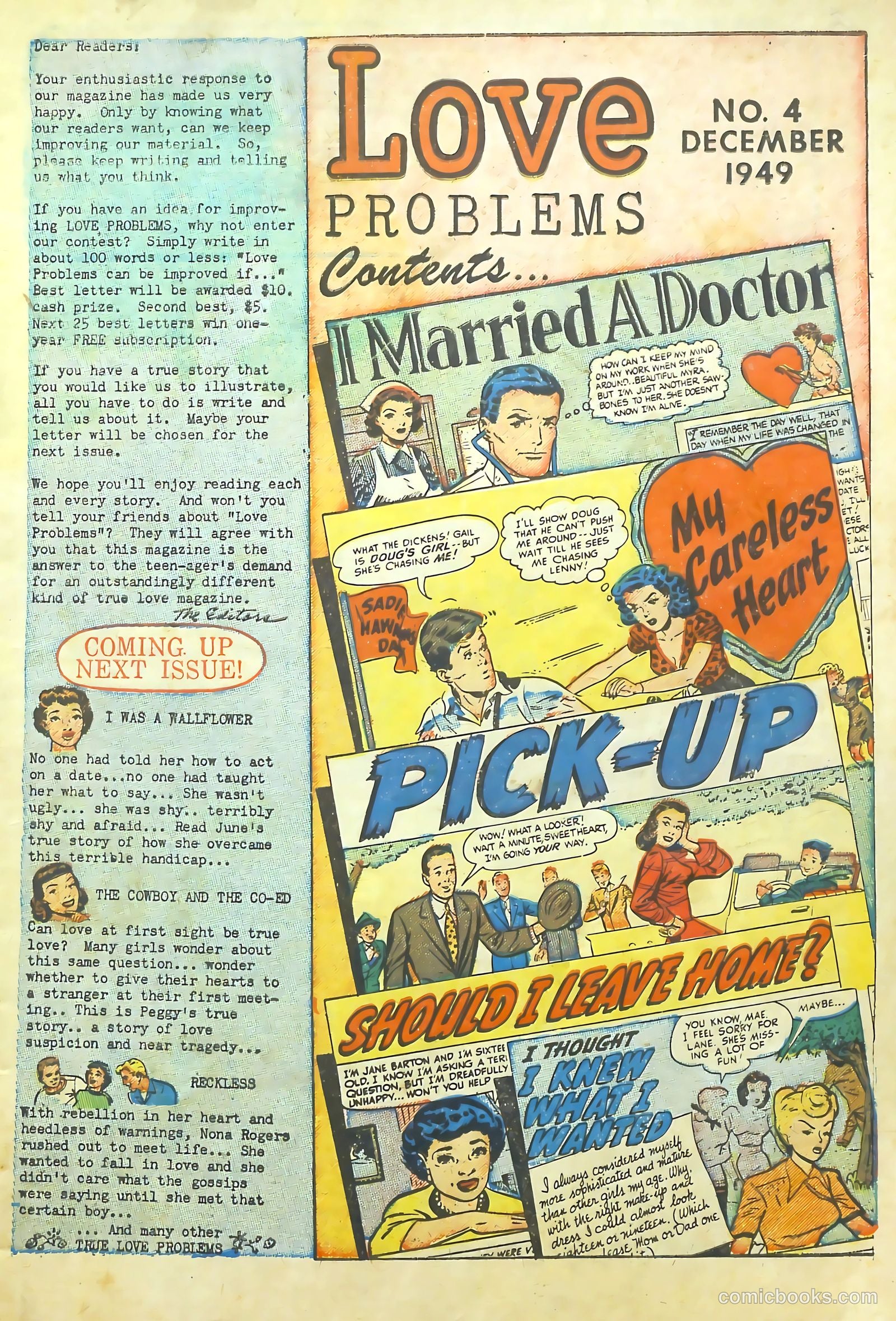 Love Illustrated #4 (1949) — page 3 of 36