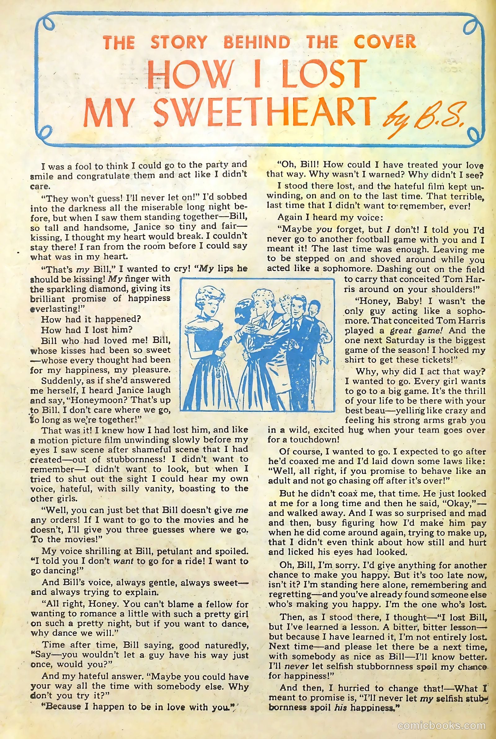 Love Illustrated #4 (1949) — page 4 of 36