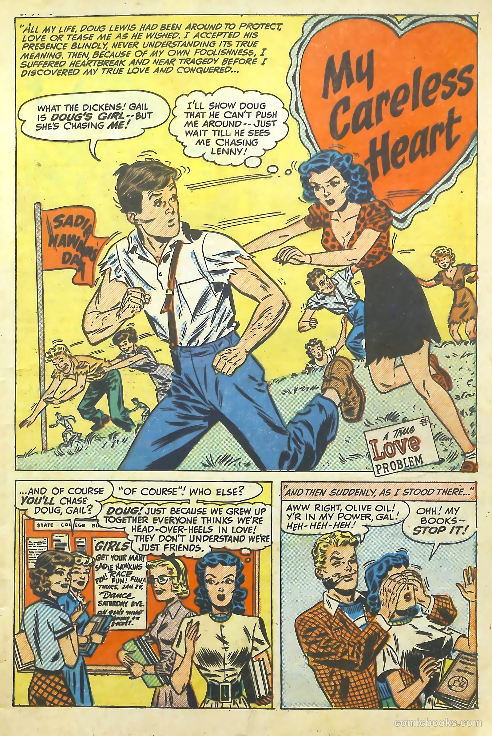 Love Illustrated #4 (1949) — page 5 of 36