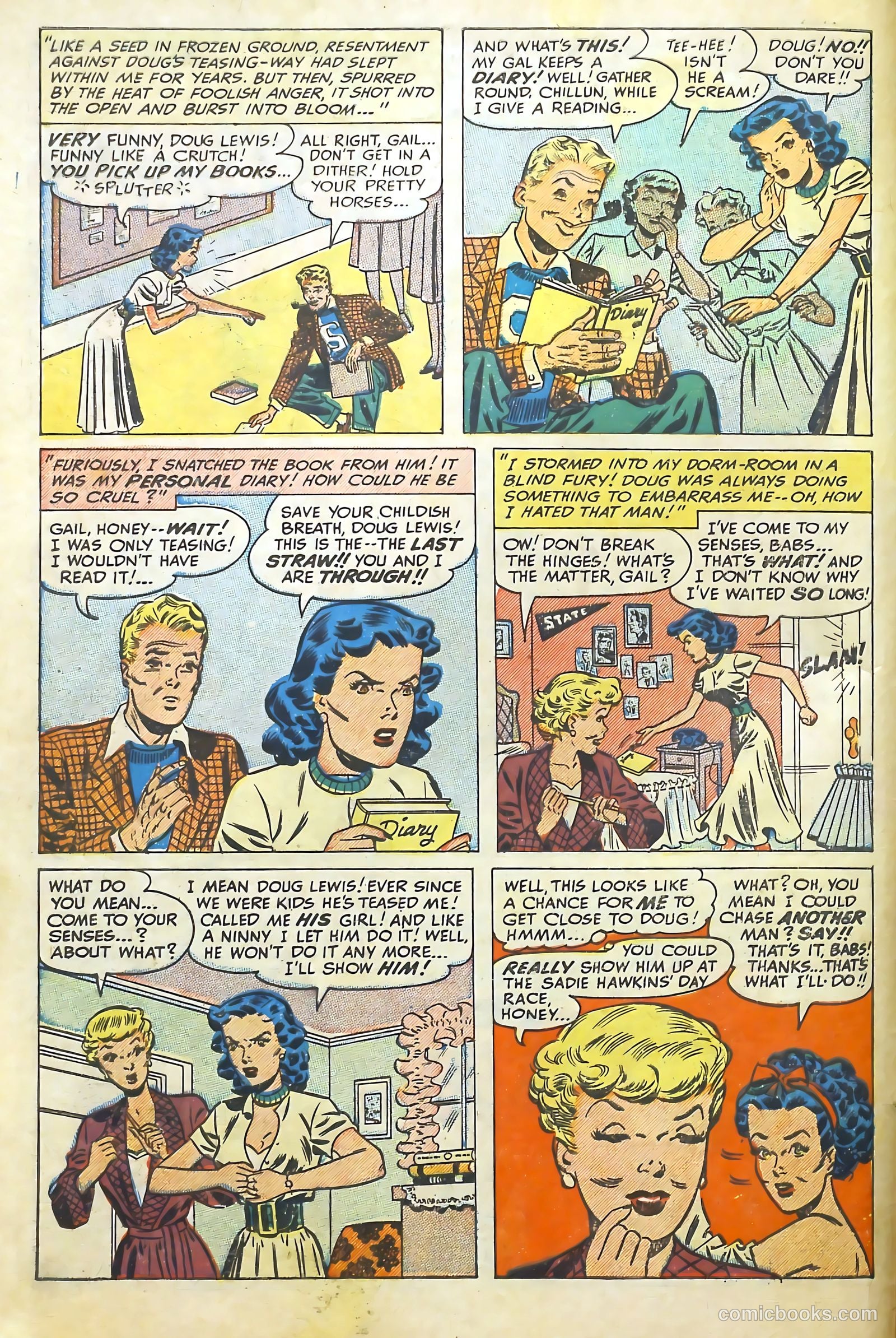 Love Illustrated #4 (1949) — page 6 of 36