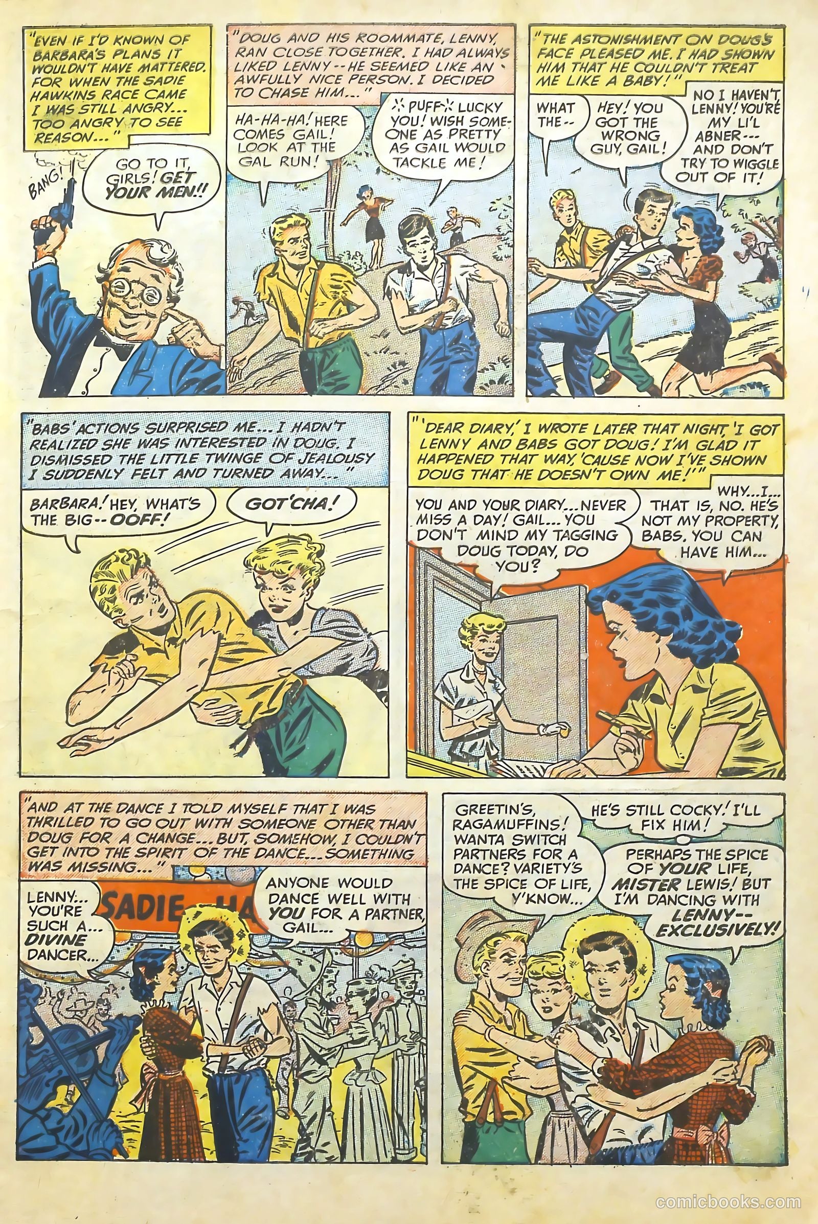 Love Illustrated #4 (1949) — page 7 of 36