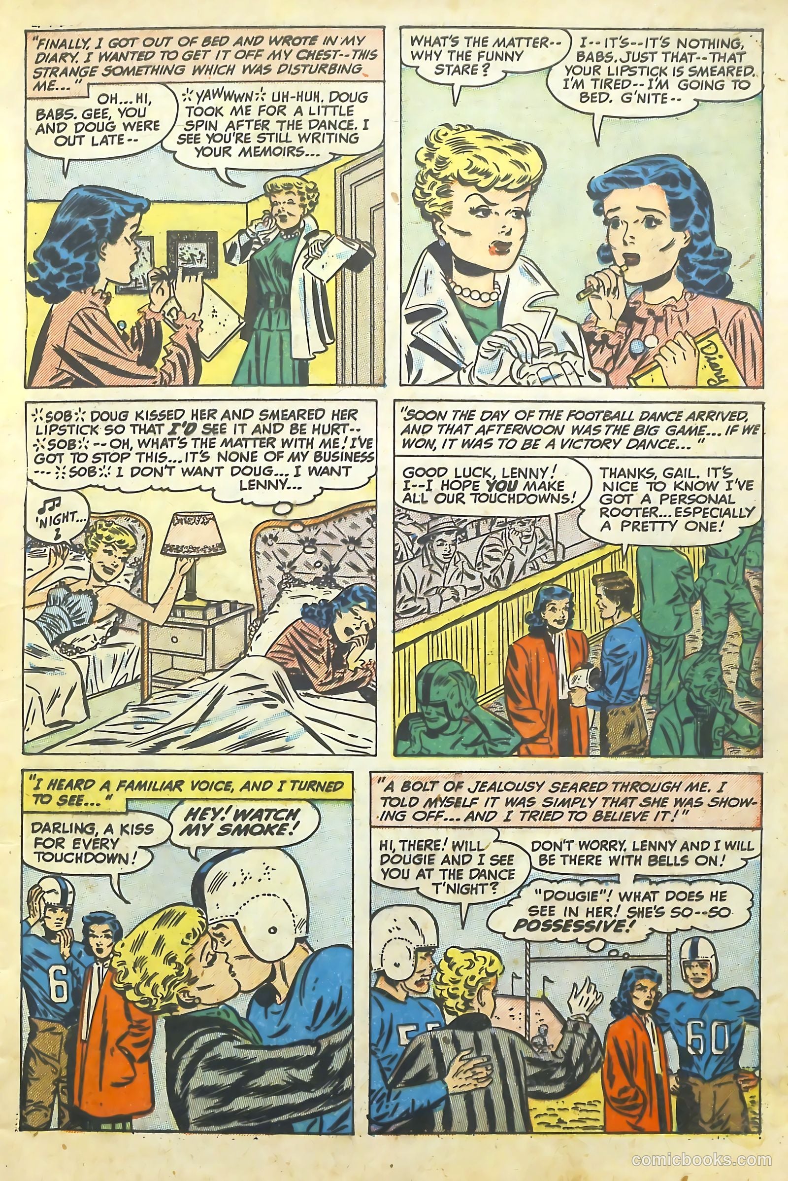 Love Illustrated #4 (1949) — page 9 of 36