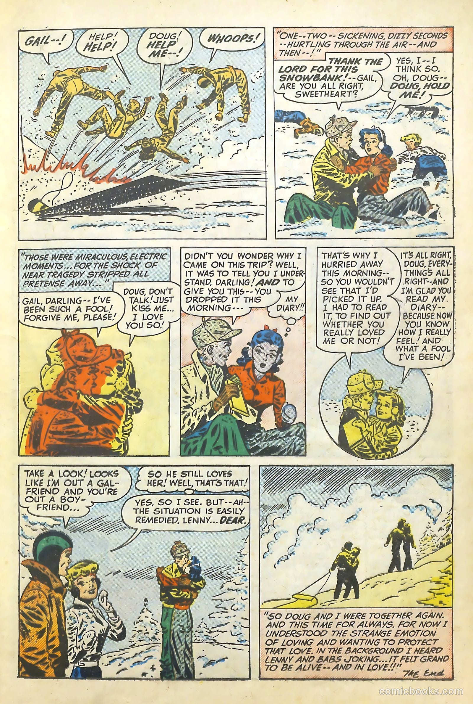 Love Illustrated #4 (1949) — page 13 of 36