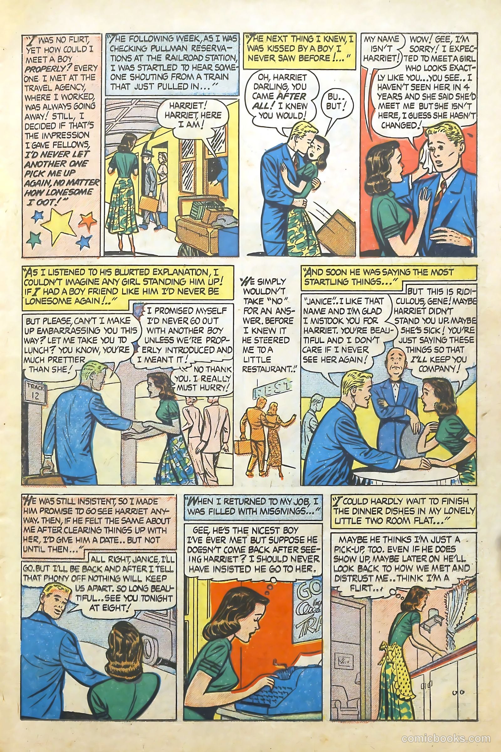 Love Illustrated #4 (1949) — page 15 of 36