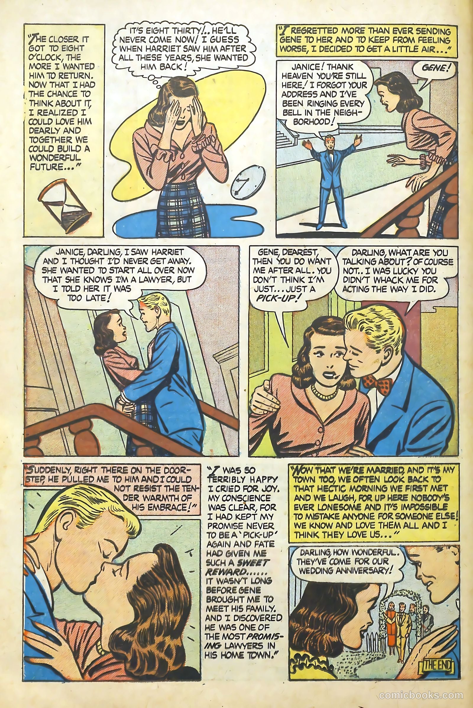 Love Illustrated #4 (1949) — page 16 of 36