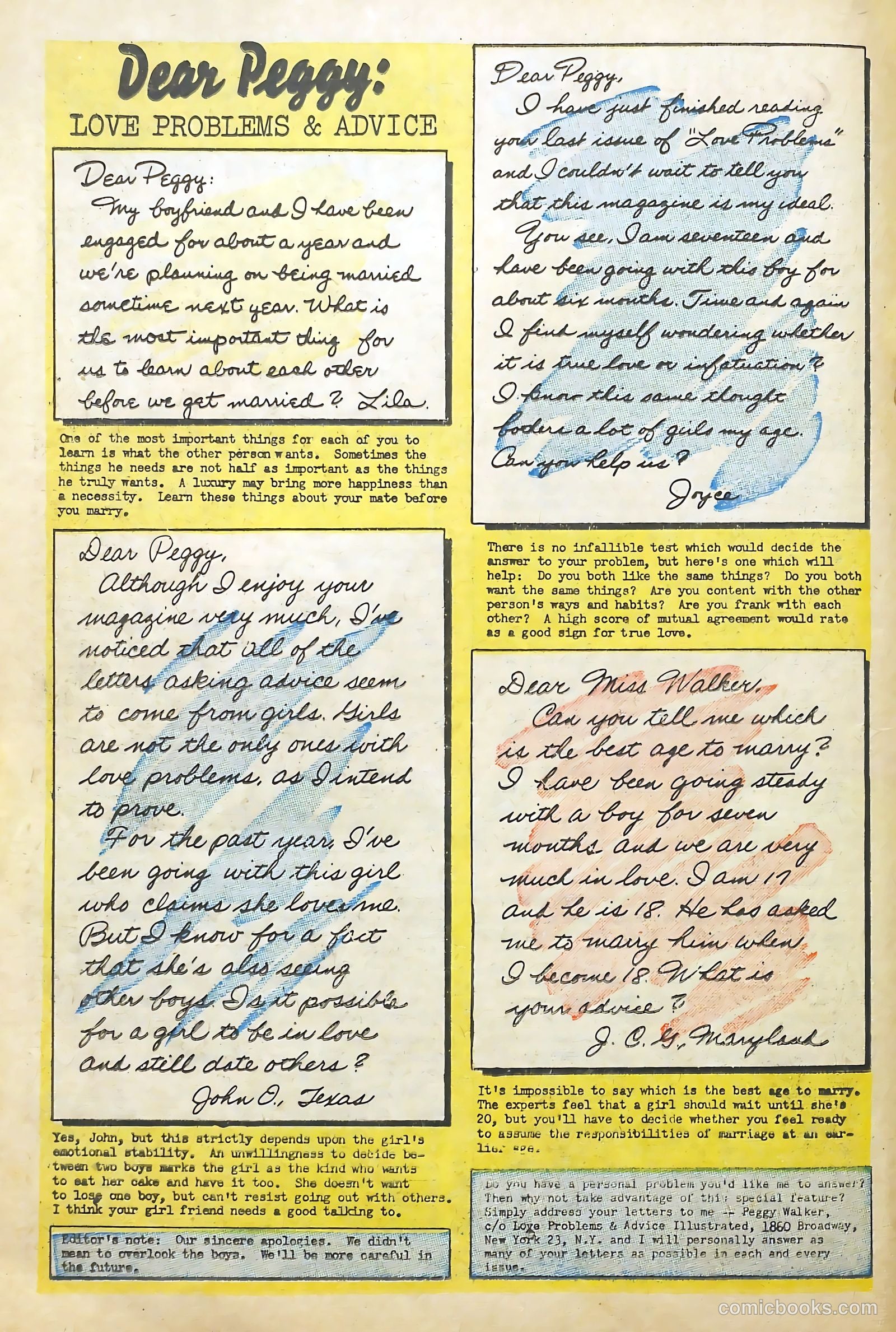 Love Illustrated #4 (1949) — page 18 of 36