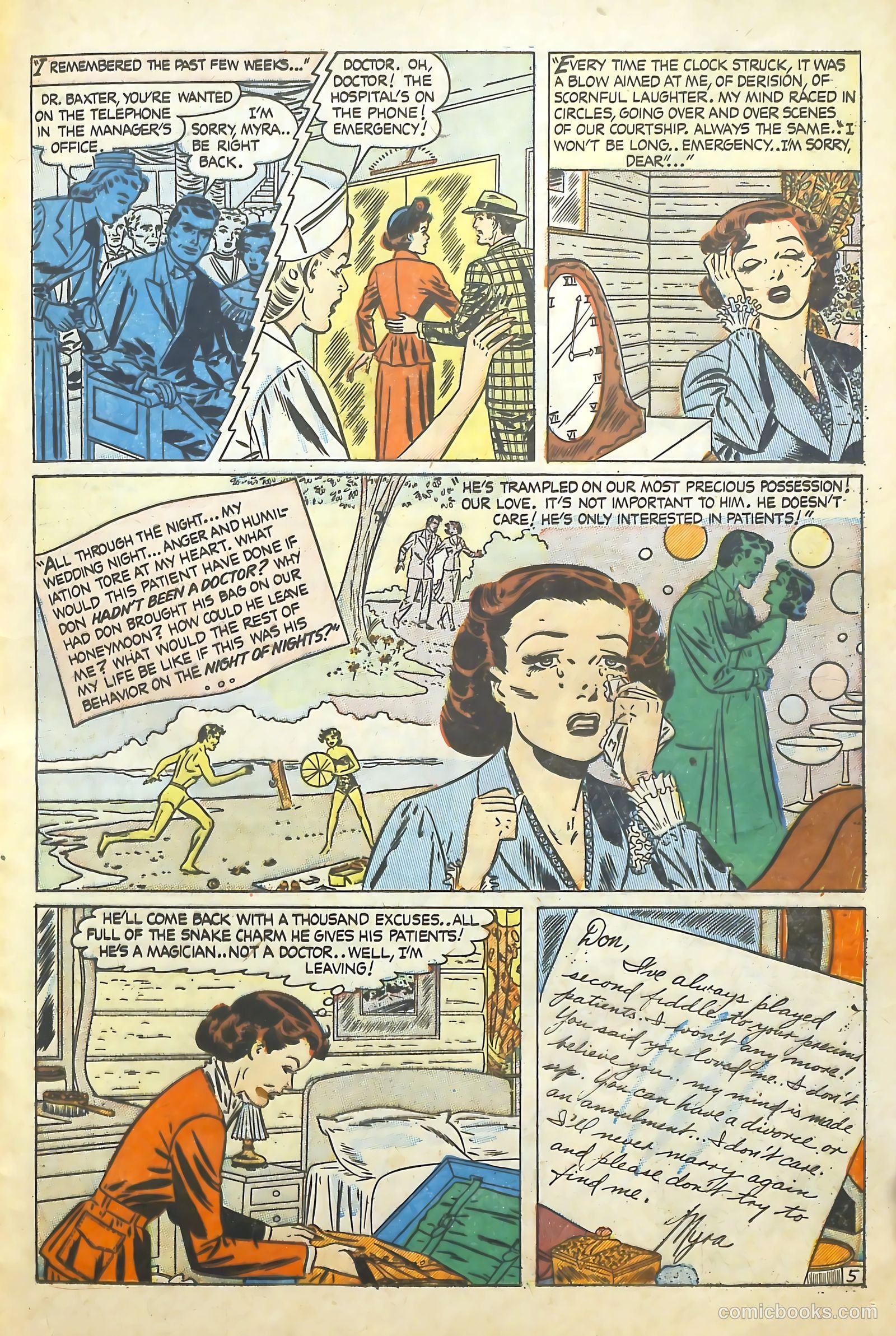Love Illustrated #4 (1949) — page 25 of 36