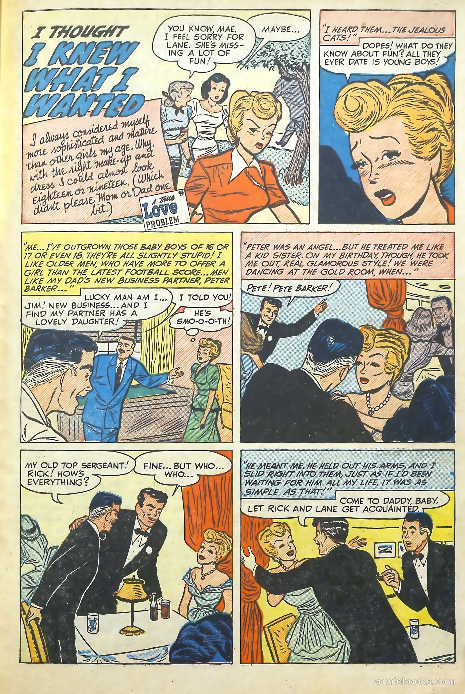 Love Illustrated #4 (1949) — page 31 of 36
