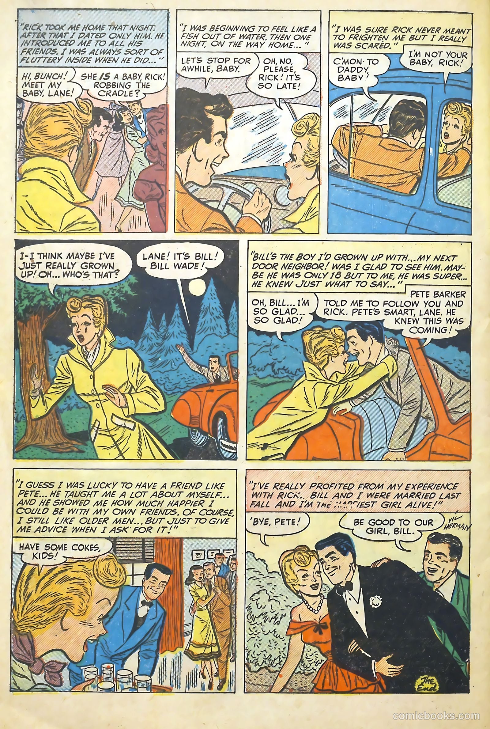 Love Illustrated #4 (1949) — page 32 of 36
