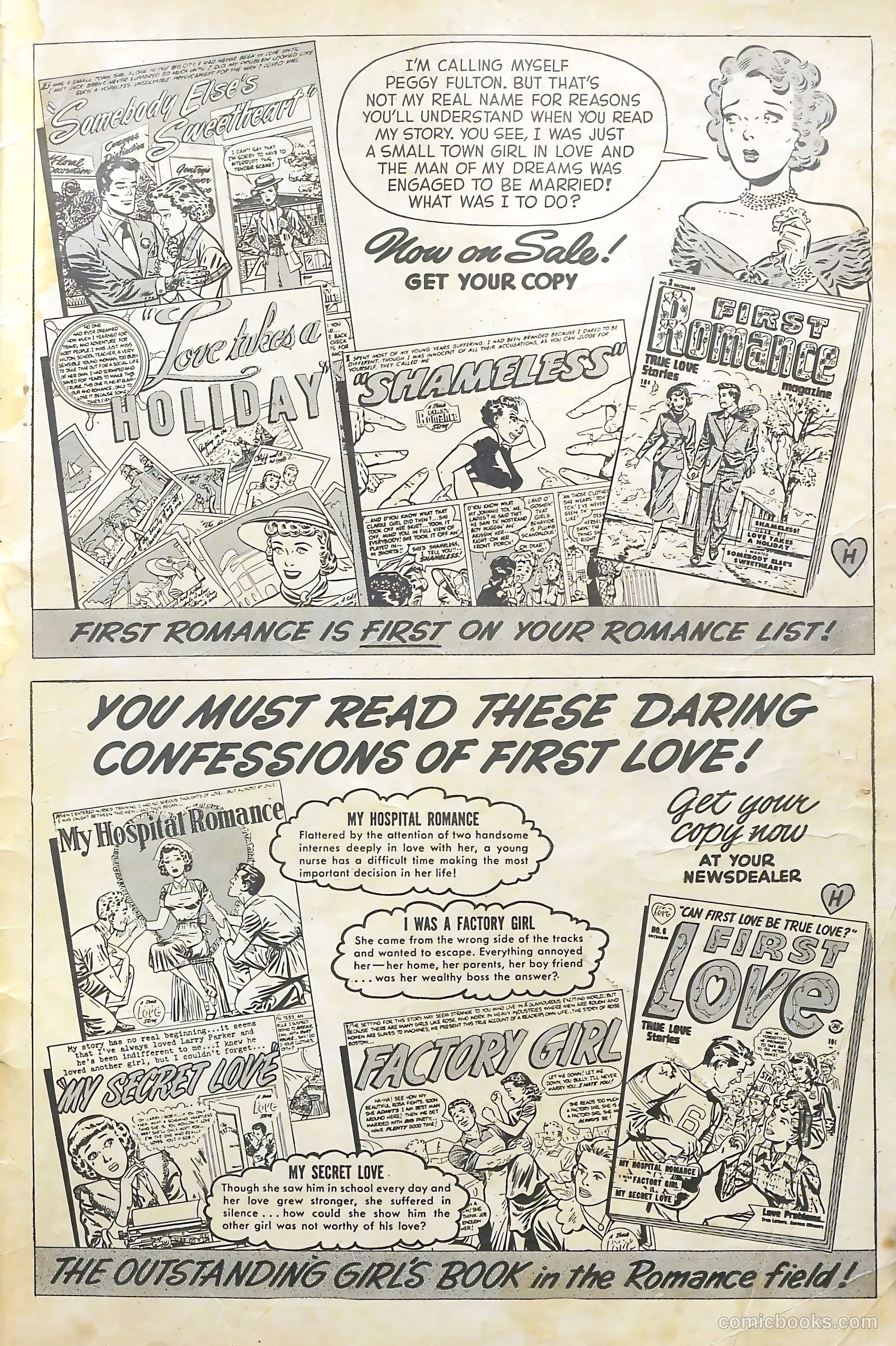 Love Illustrated #4 (1949) — page 35 of 36