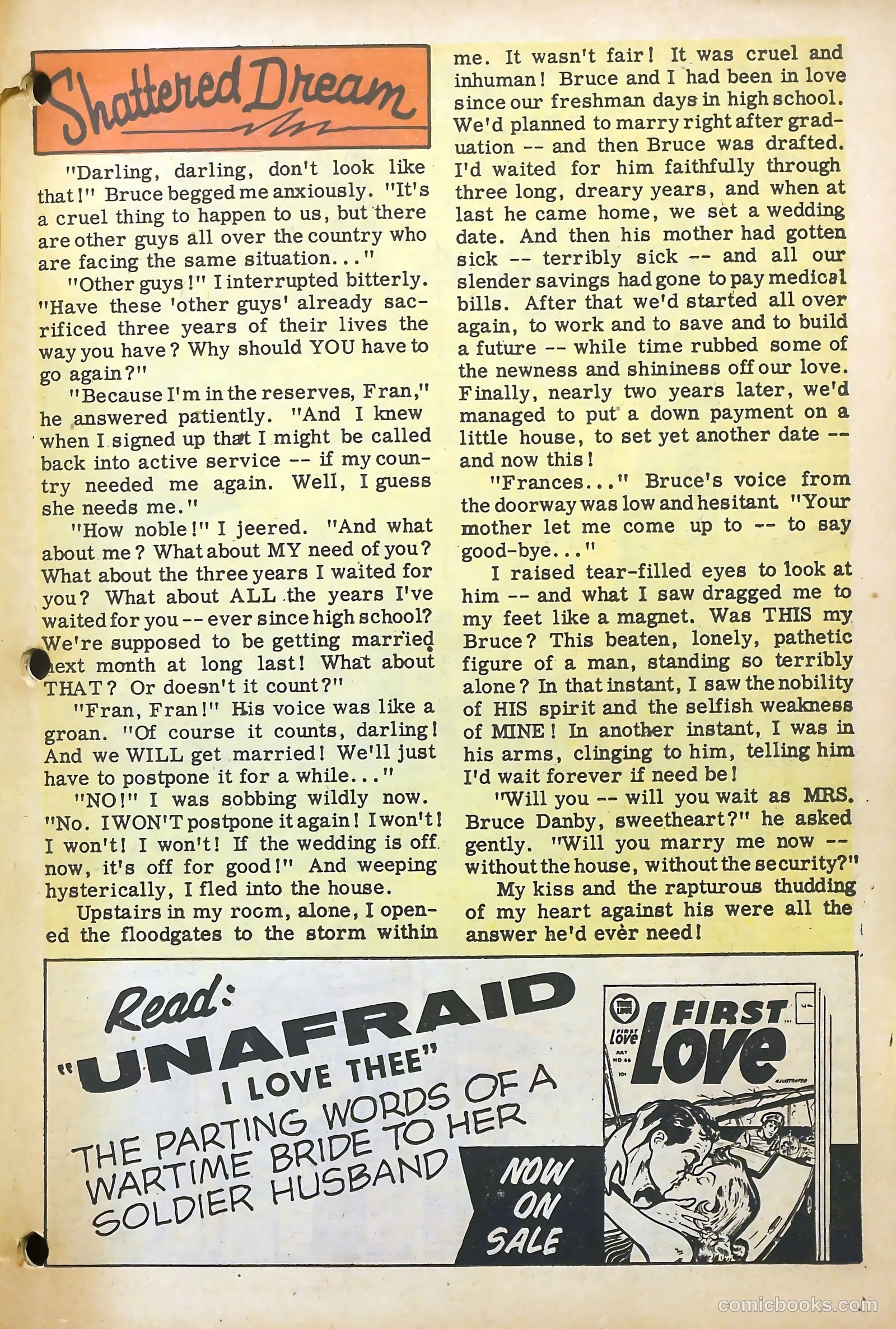 Love Illustrated #40 (1956) — page 12 of 37