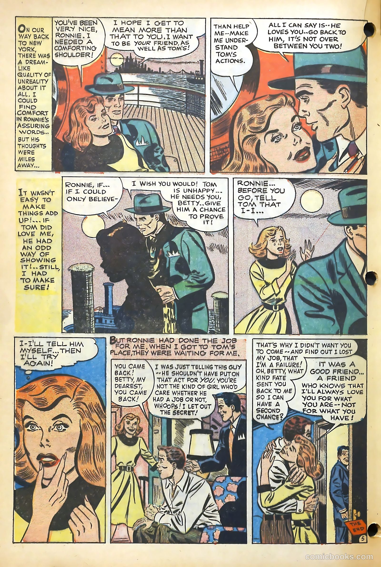 Love Illustrated #40 (1956) — page 17 of 37