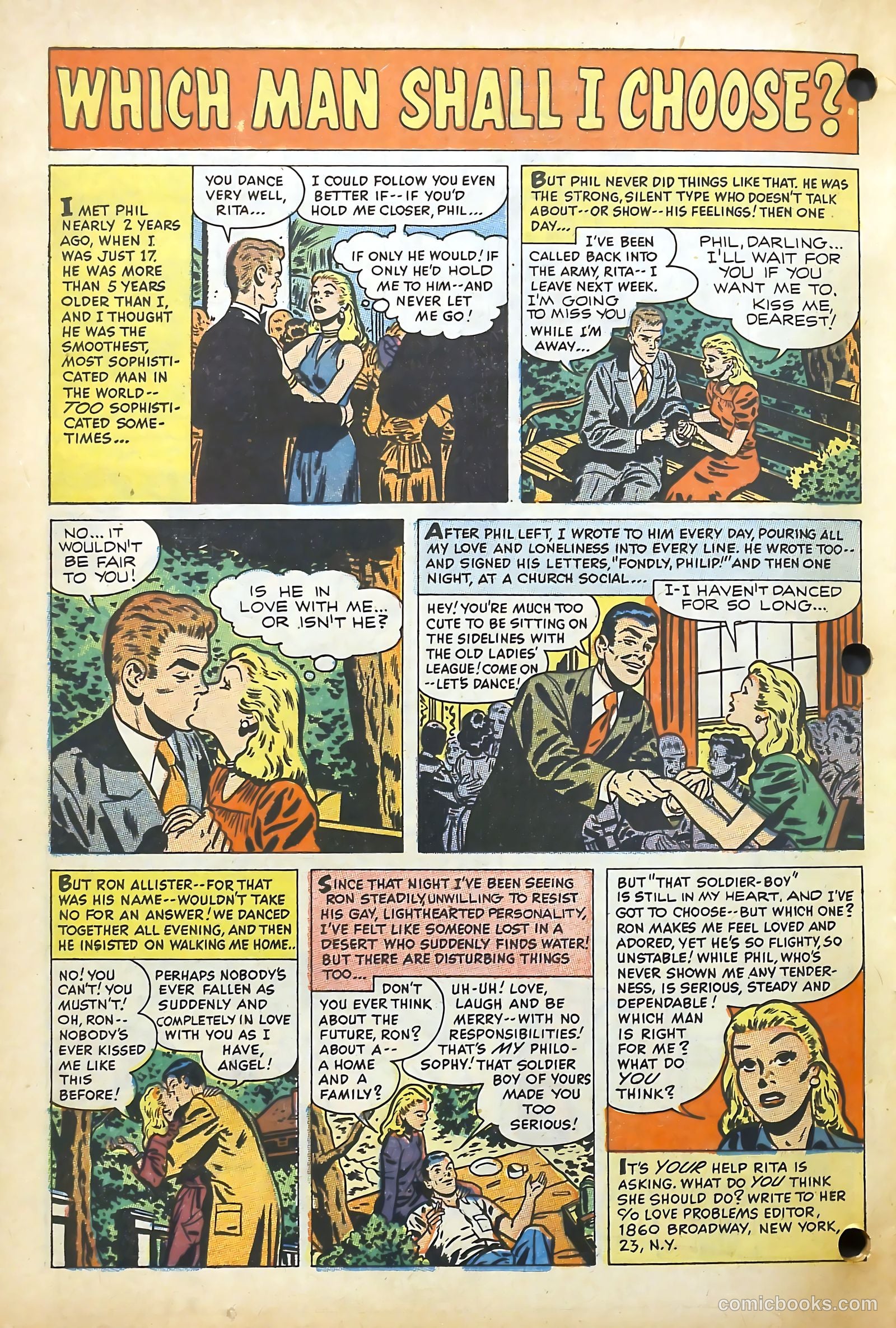 Love Illustrated #40 (1956) — page 27 of 37