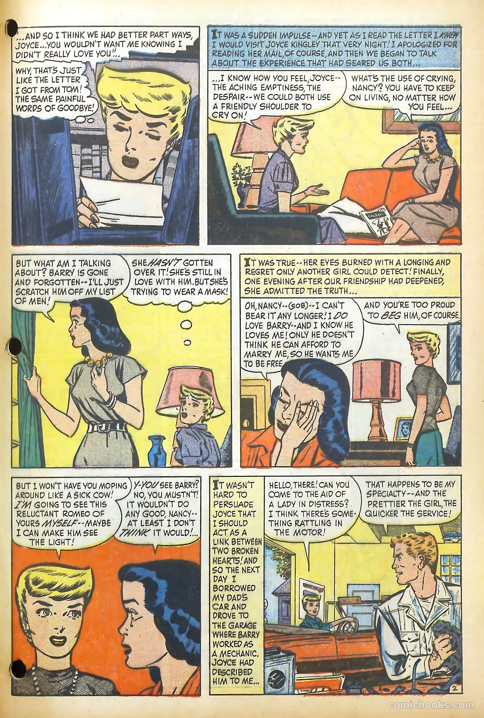 Love Illustrated #40 (1956) — page 30 of 37