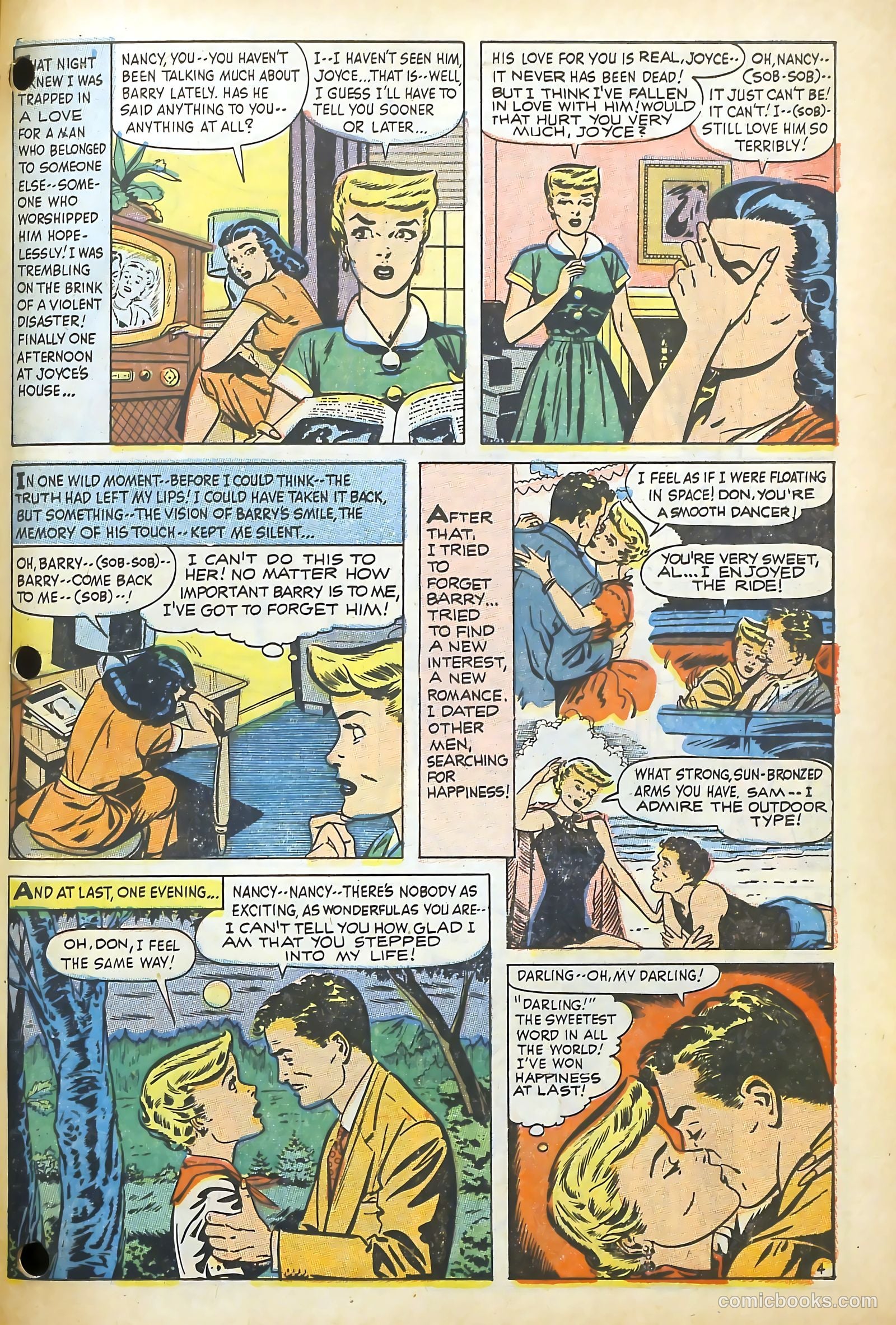 Love Illustrated #40 (1956) — page 32 of 37
