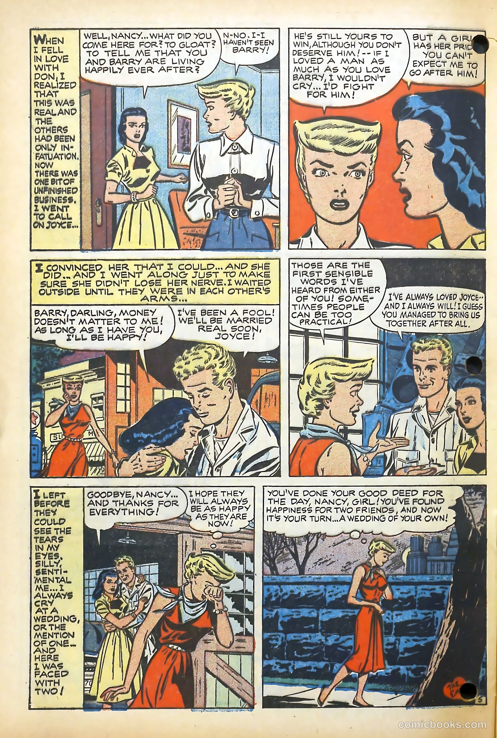Love Illustrated #40 (1956) — page 33 of 37