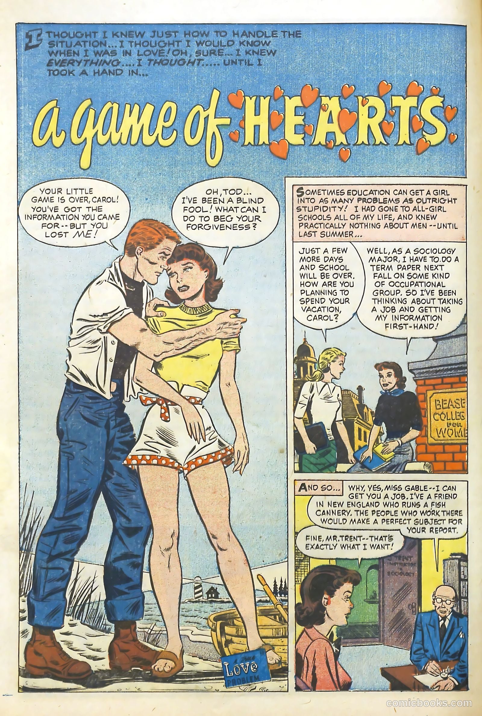 Love Illustrated #41 (1956) — page 12 of 36