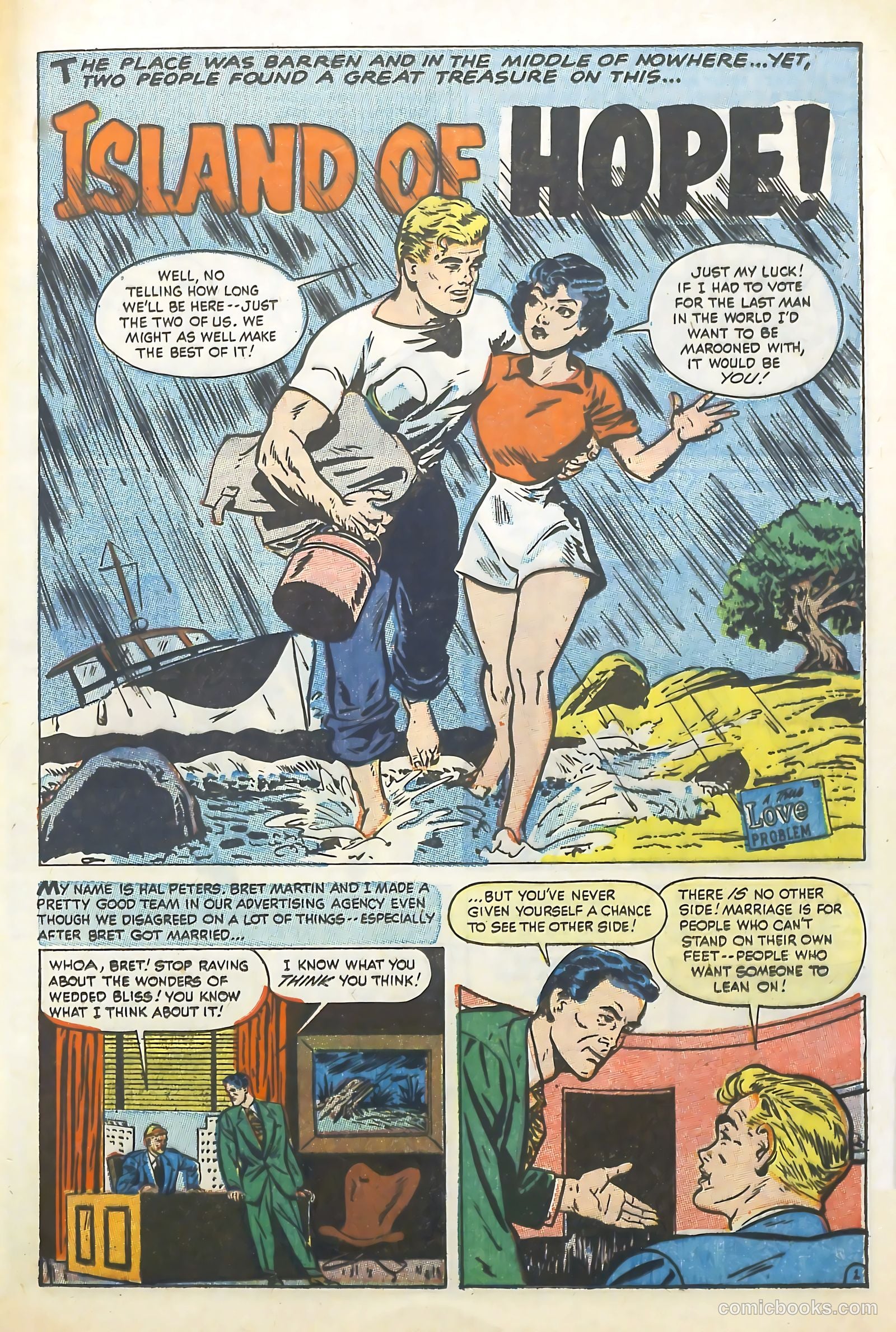 Love Illustrated #41 (1956) — page 21 of 36