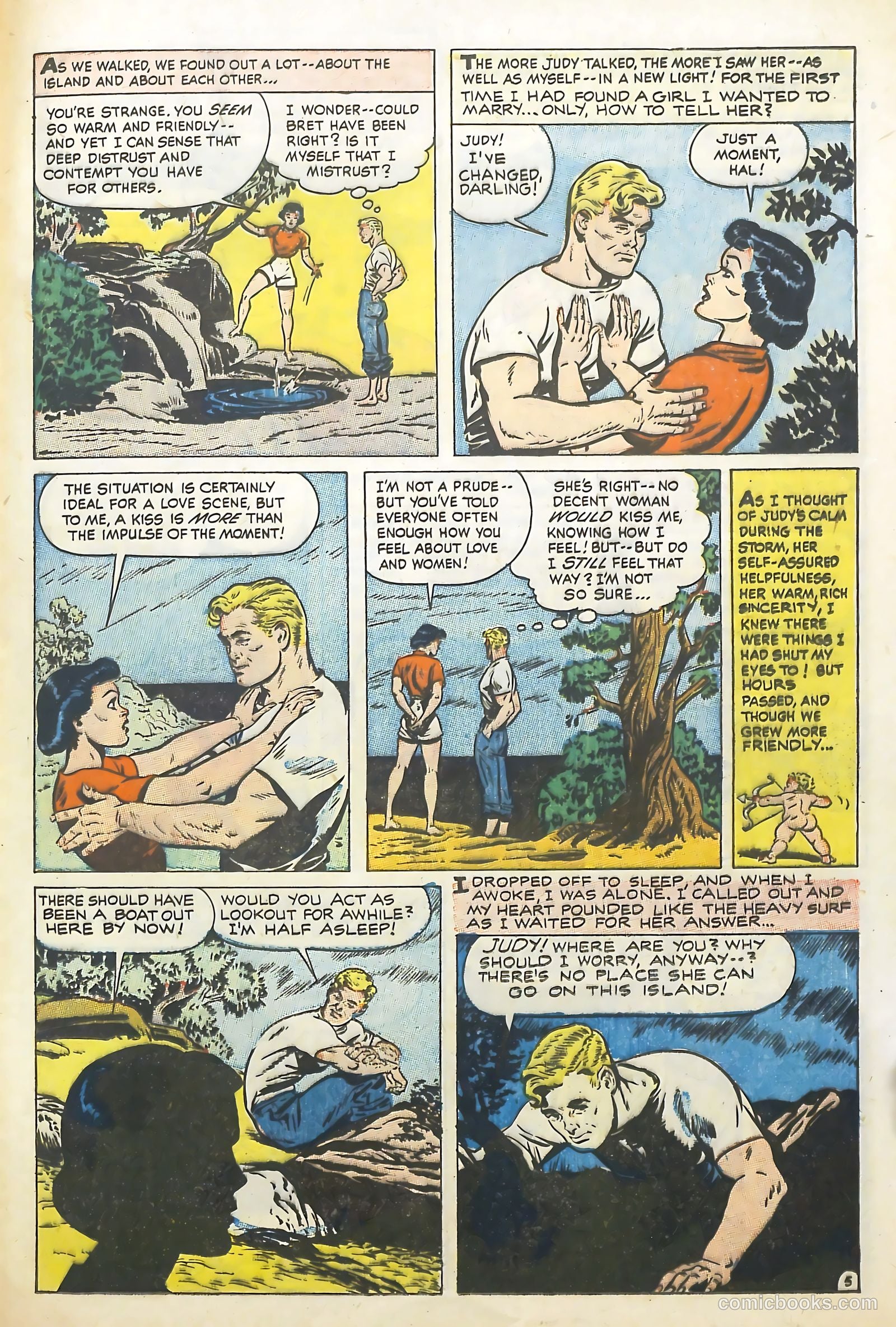 Love Illustrated #41 (1956) — page 25 of 36