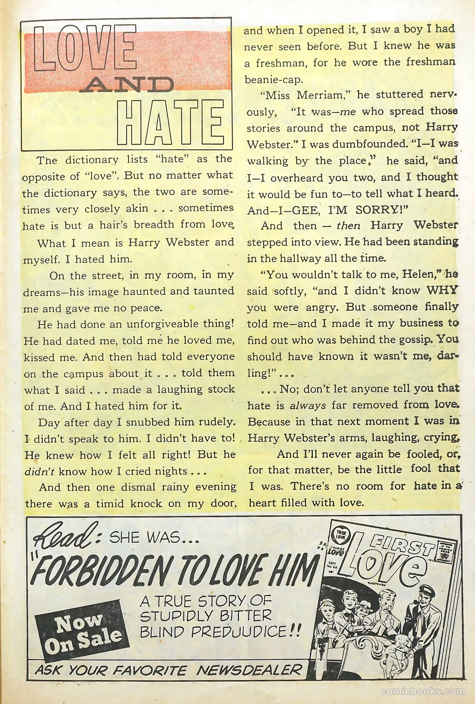 Love Illustrated #41 (1956) — page 27 of 36