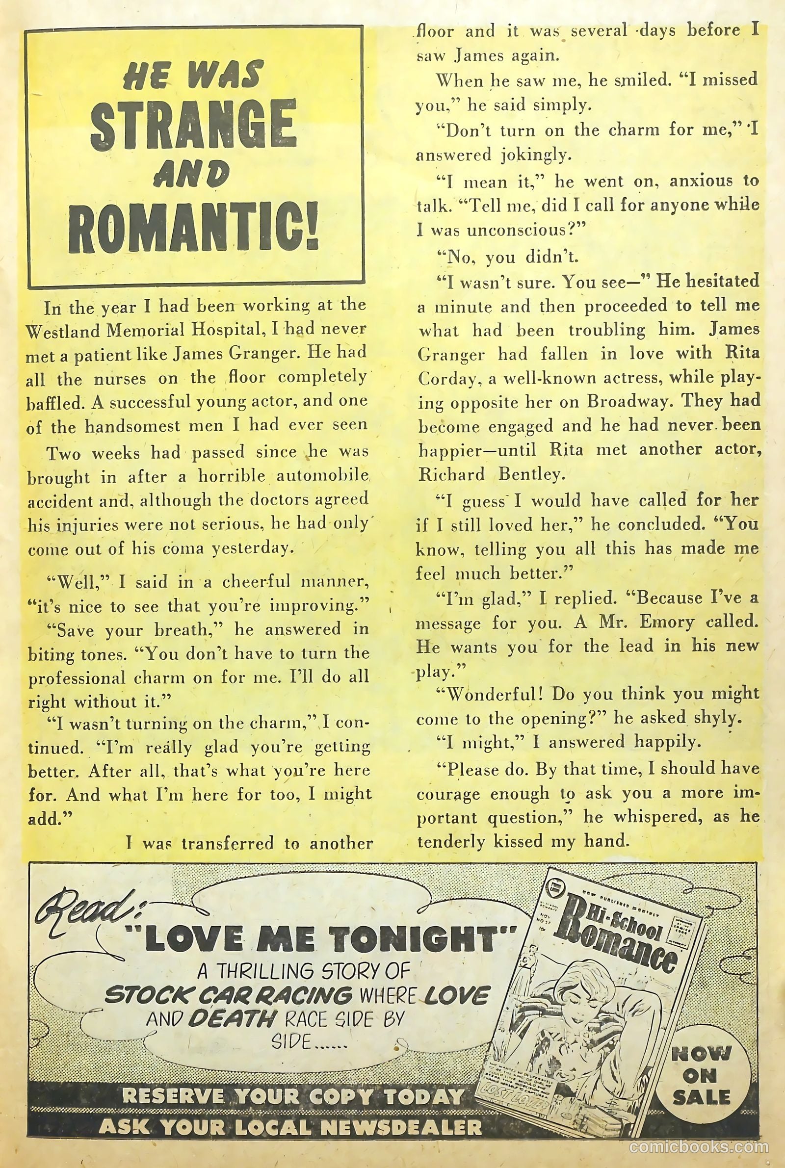 Love Illustrated #42 (1956) — page 12 of 37