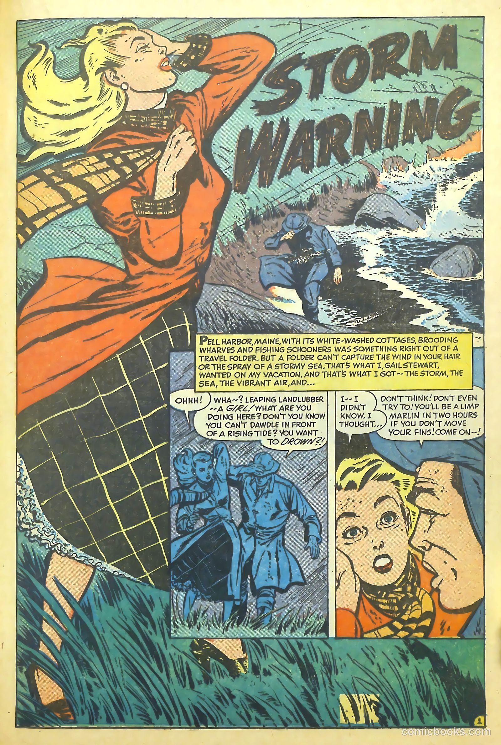 Love Illustrated #42 (1956) — page 22 of 37