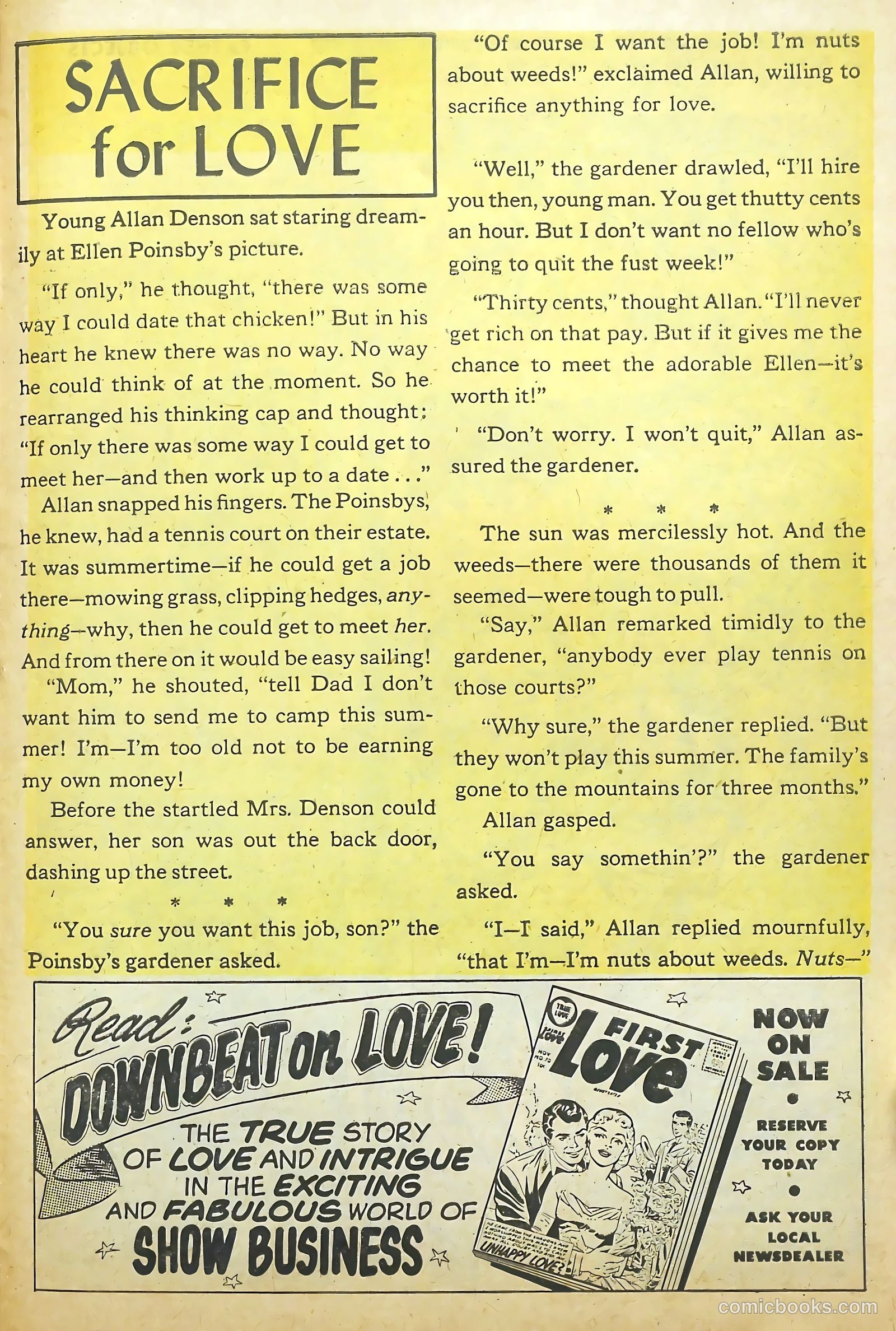 Love Illustrated #42 (1956) — page 28 of 37