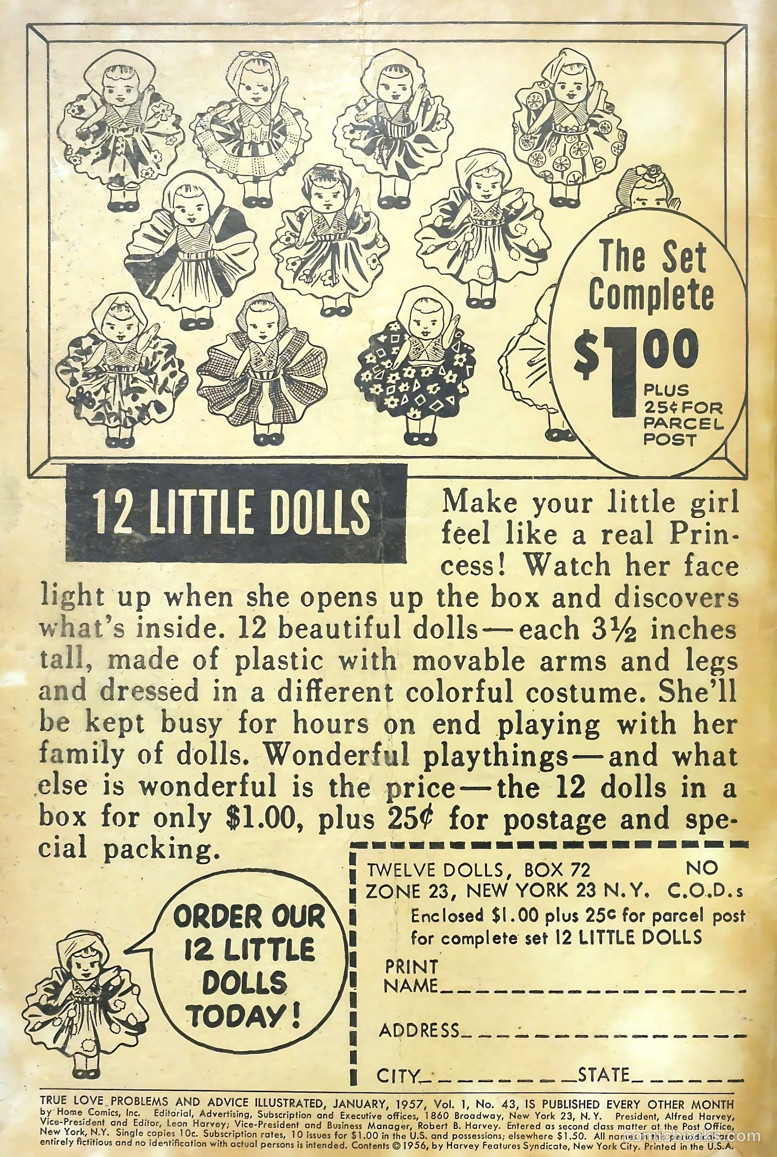 Love Illustrated #43 (1954) — page 2 of 37