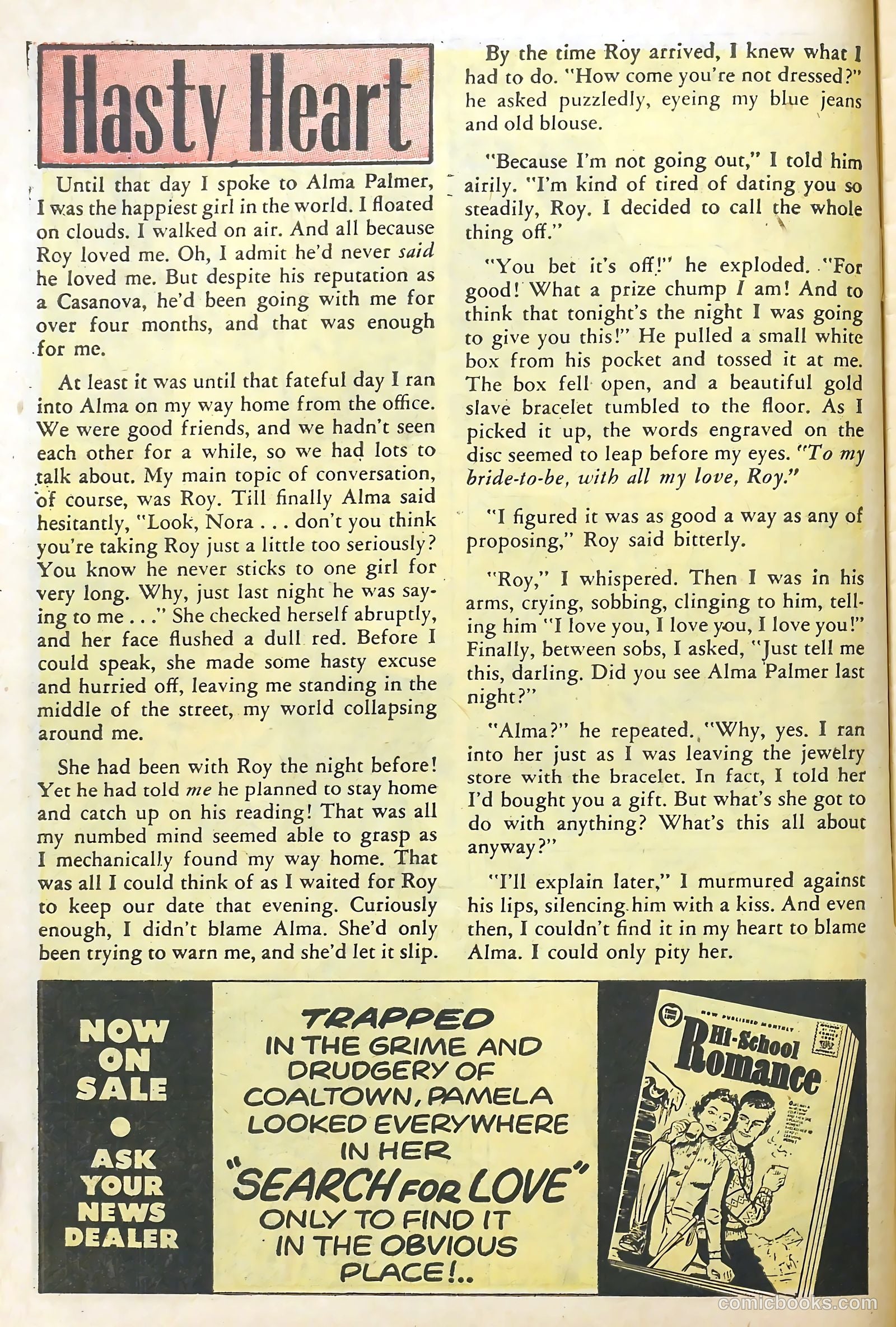 Love Illustrated #43 (1954) — page 10 of 37