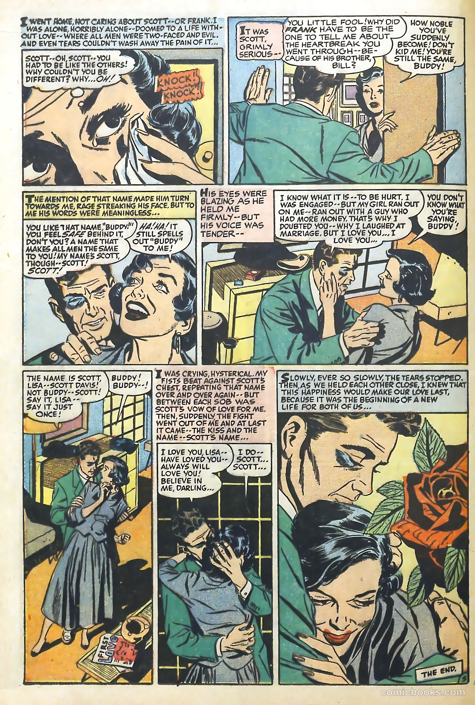 Love Illustrated #43 (1954) — page 16 of 37