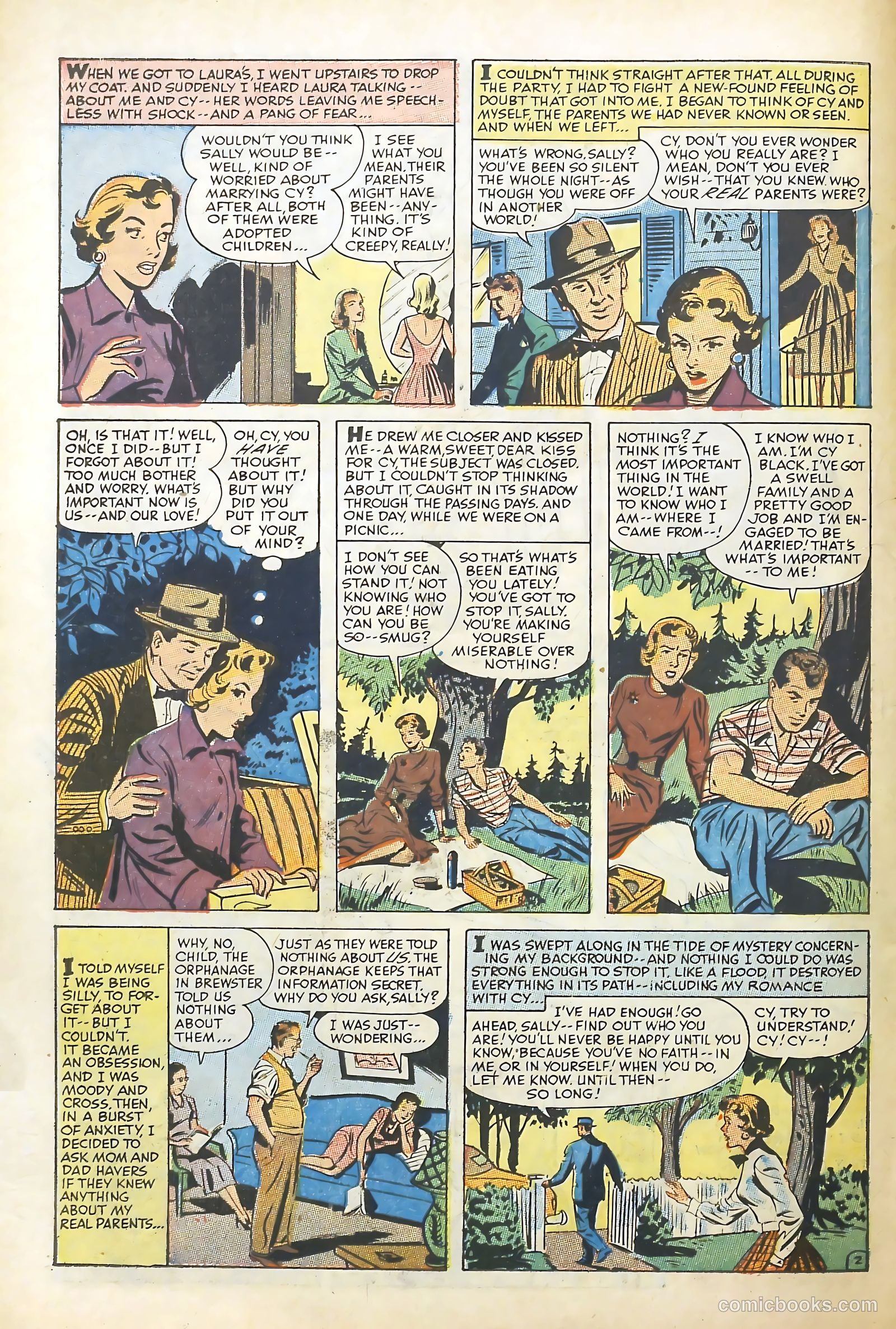 Love Illustrated #43 (1954) — page 22 of 37