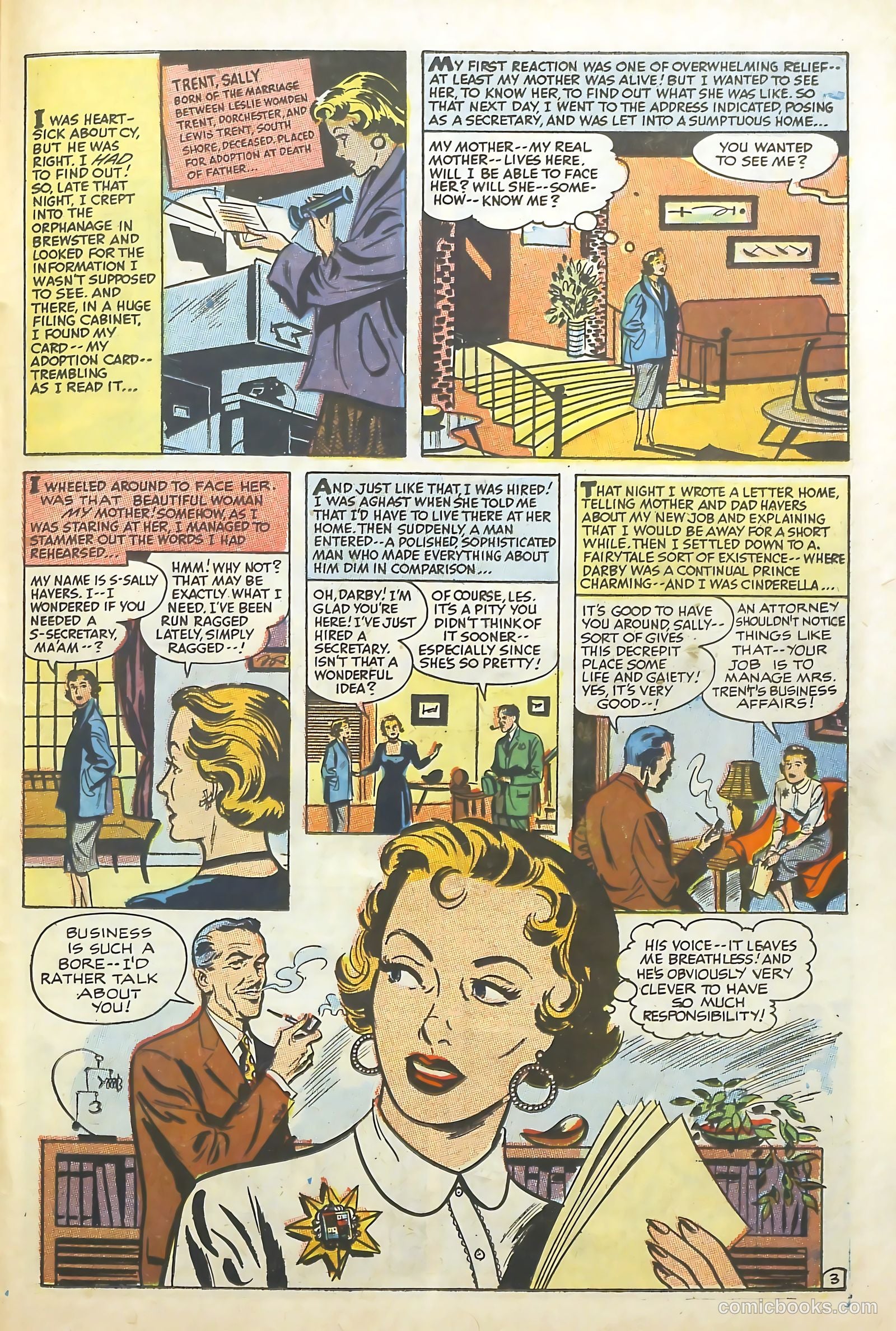 Love Illustrated #43 (1954) — page 23 of 37